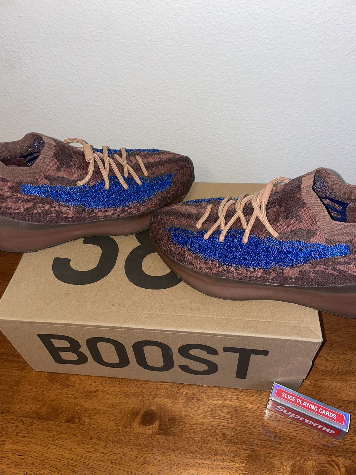 Supreme × Yeezy Yeezy Boost 380 "Azure" Size US 11 / EU 44 - 2 Thumbnail