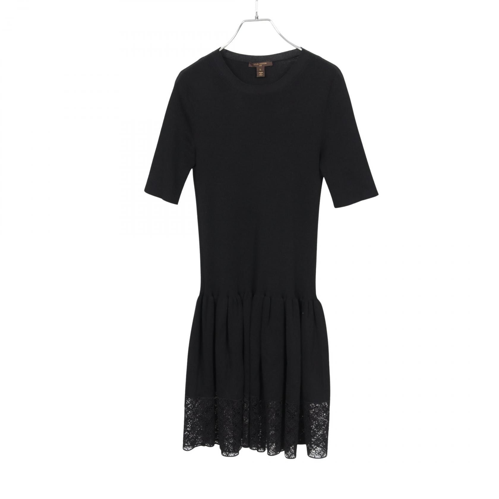 Louis Vuitton Louis Vuitton Louis Vuitton Monogram Cotton Dress Textile Dresses RW132W DUTY FREE for USA Size ONE SIZE - 1 Thumbnail