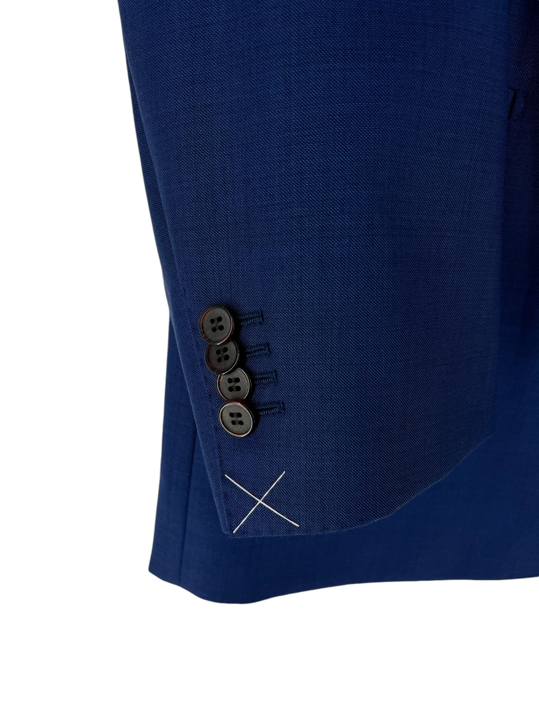 Suitsupply Napoli Wool Formal Blazer Waistcoat Suit EU:62; UK/US:52R Size 52R - 10 Thumbnail