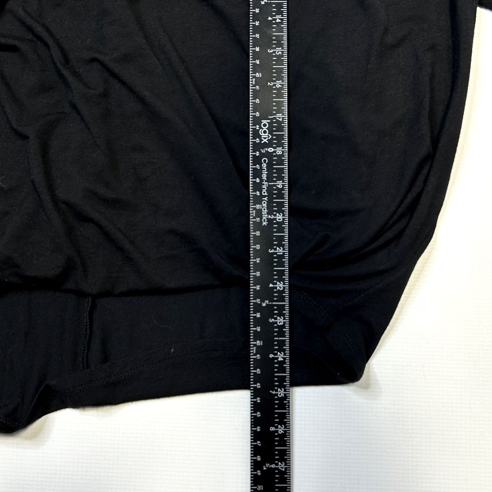 Vintage VINTAGE Anthropologie Maeve Top Blouse Womens S Black Bubble Hem V Neck Size S / US 4 / IT 40 - 7 Thumbnail