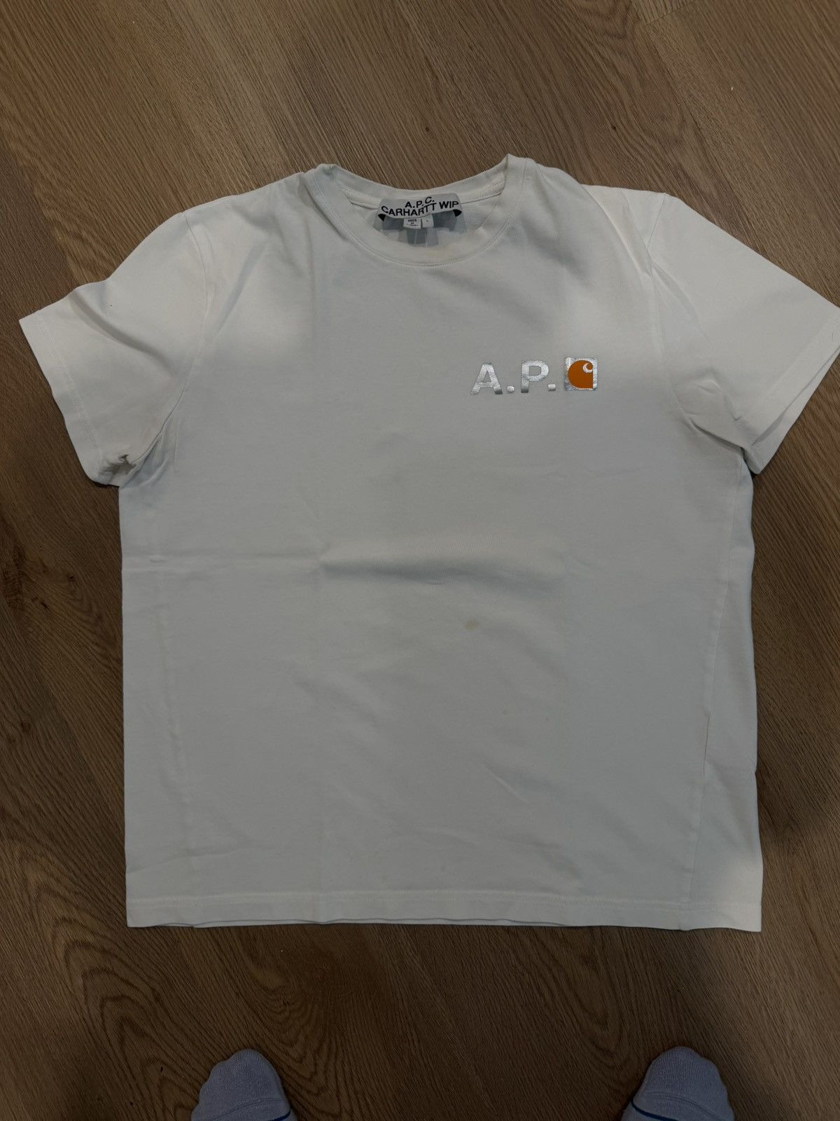 A.P.C. × Carhartt Wip APC X CARHARTT WIP TEE (L) Size US L / EU 52-54 / 3 - 1 Thumbnail