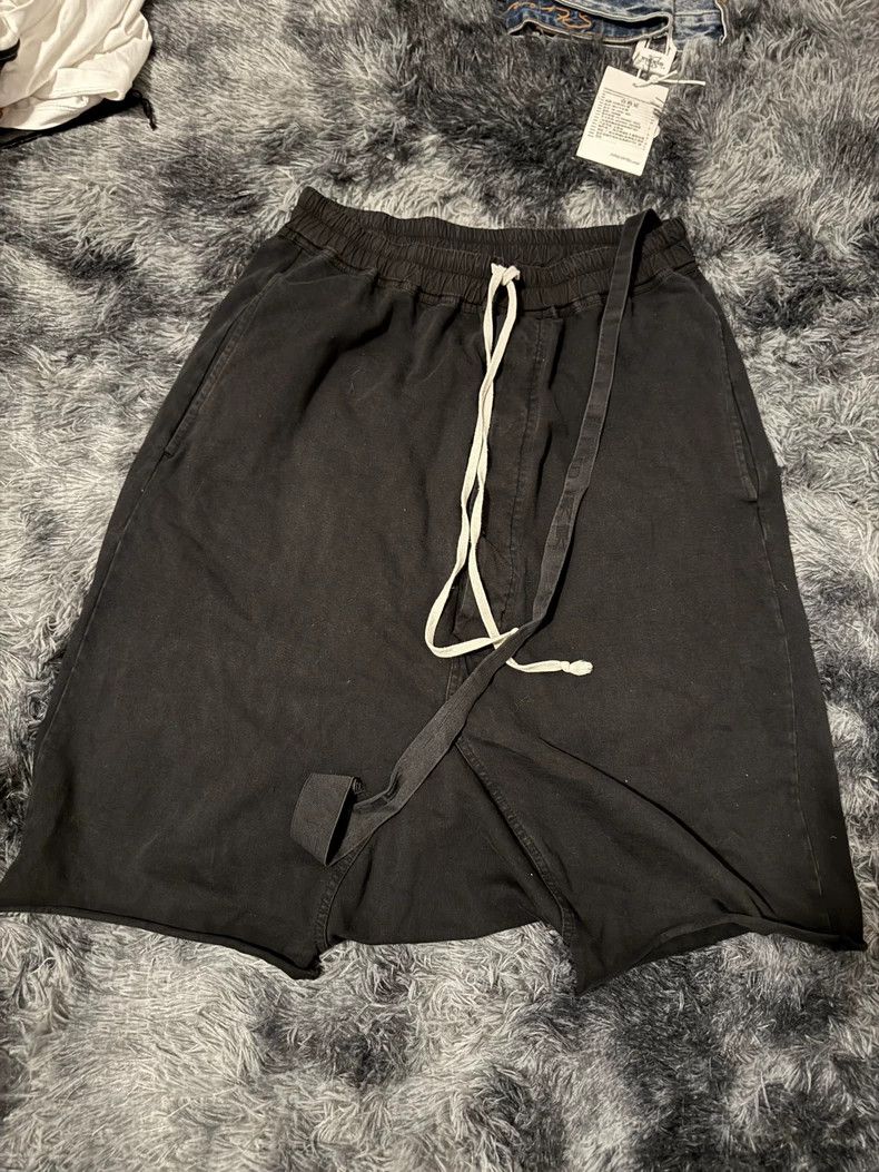 Rick Owens Rick Owens size s Black Ribbon Crotch Pants Size US 28 / EU 44 - 1 Thumbnail