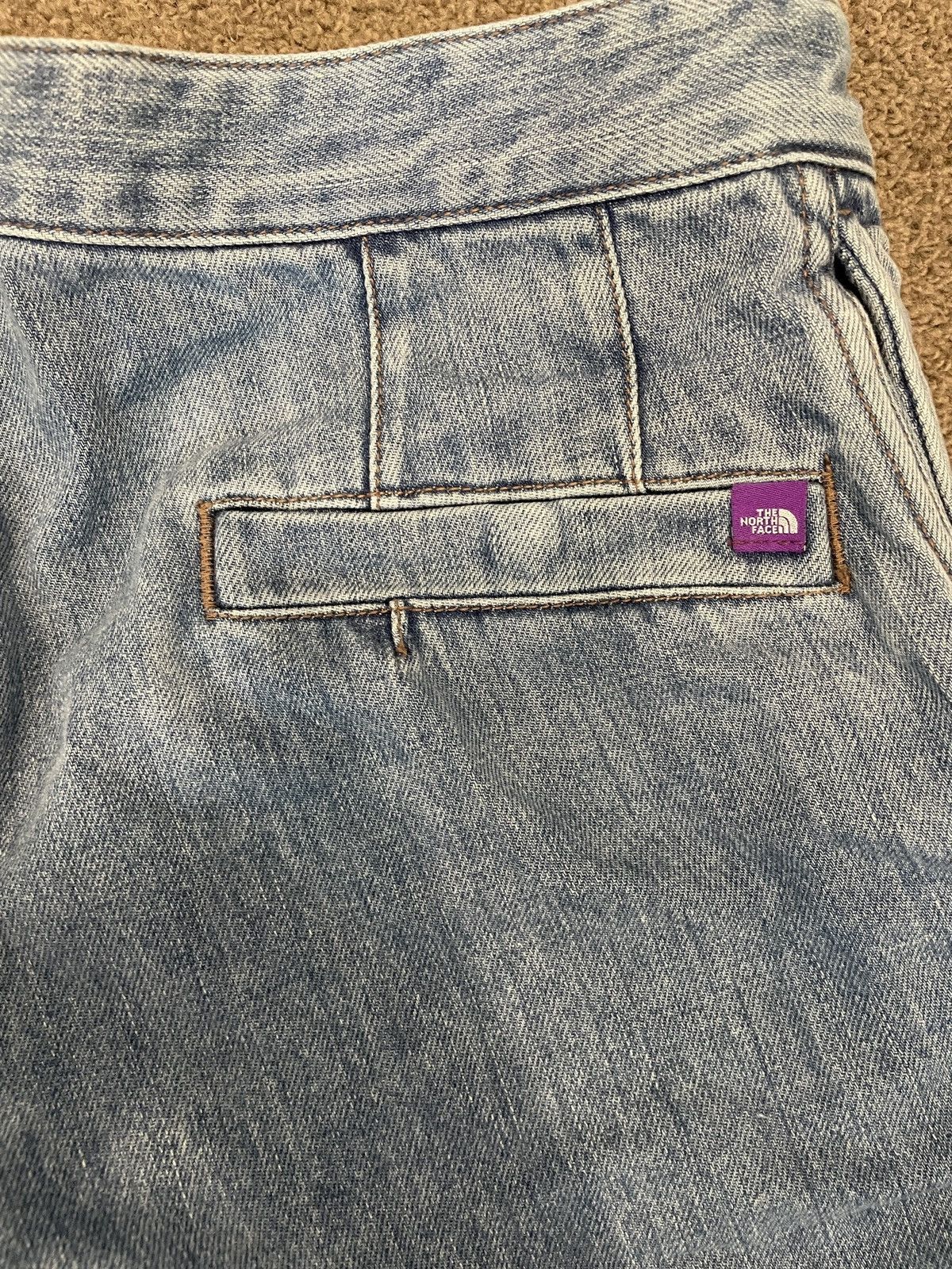 Nanamica × The North Face × The North Face Purple Label The North Face Purple Label Denim Wide Tapered Field Pants Size US 30 / EU 46 - 3 Thumbnail