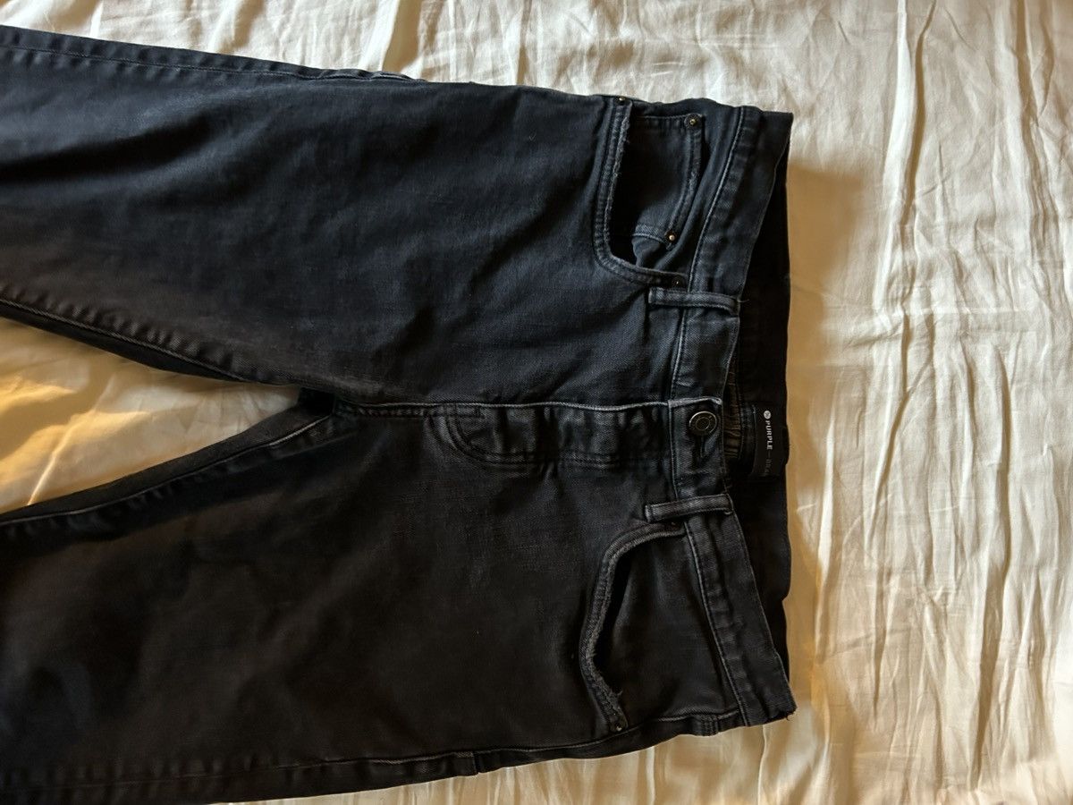 Purple Brand PURPLE WAXED JEANS Size US 33 - 3 Thumbnail