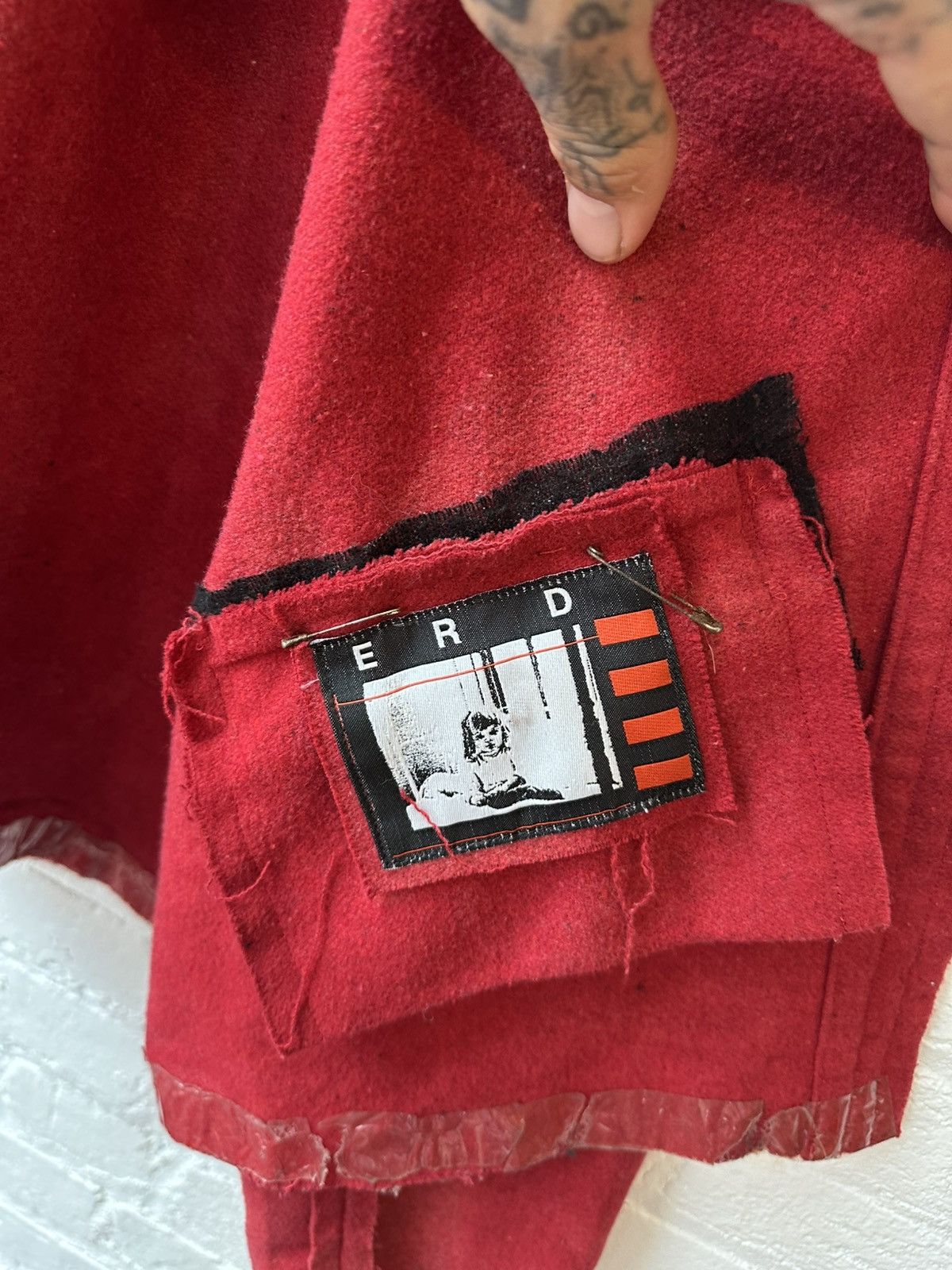 Enfants Riches Deprimes ERD 1of1 HOLY GRAIL SAFTEY PIN NAPOLEON JACKET Size US XL / EU 56 / 4 - 9 Thumbnail