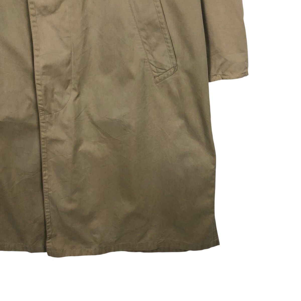 Hugo Boss Vintage Hugo Boss Utility Trench — Clean Beige Drape Size US M / EU 48-50 / 2 - 7 Thumbnail