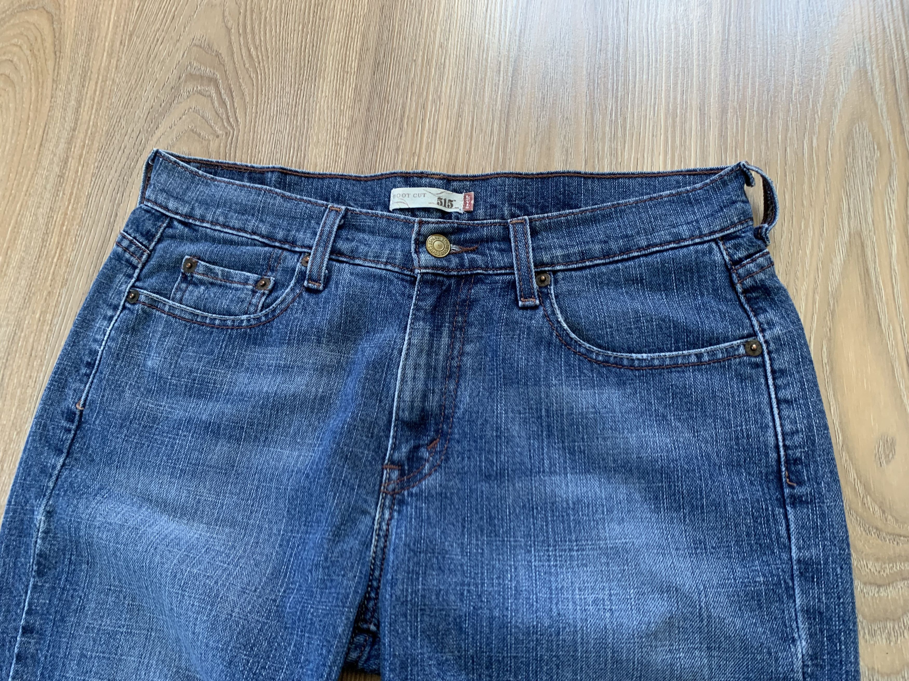 Levi's Levi’s 515 Bootcut Blue Wash Flare Denim Jeans Size US 31 - 4 Thumbnail
