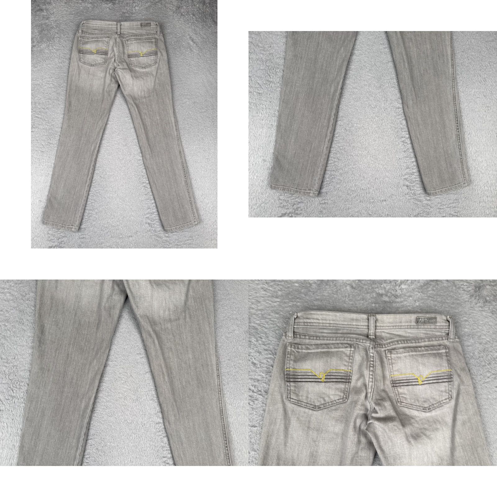 Citizens Of Humanity Citizens Of Humanity Jeans Womens 27 Gray Concord 201 Low Rise Skinny Ankle Leng Size 27" / US 4 / IT 40 - 10 Thumbnail