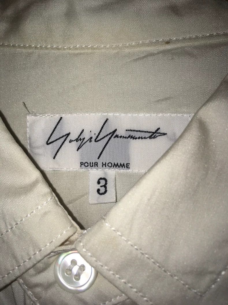 Yohji Yamamoto Yohji Yamamoto Mainline Silk Shirt 2505-Nextarrow Size US L / EU 52-54 / 3 - 3 Thumbnail
