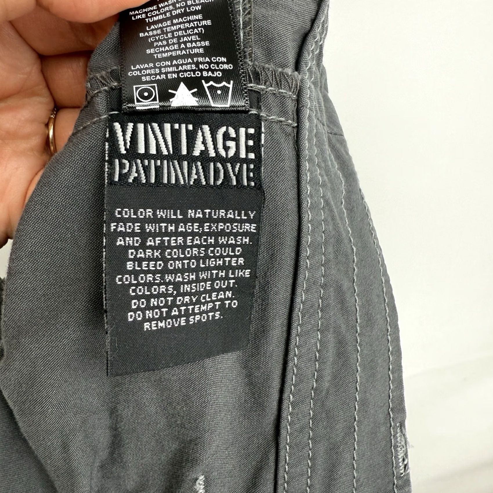Vintage Kuhl Pants Women 8 Regular Roll Up Cargo Pockets UPF Grey 32x32.5 Size 30" / US 8 / IT 44 - 7 Thumbnail