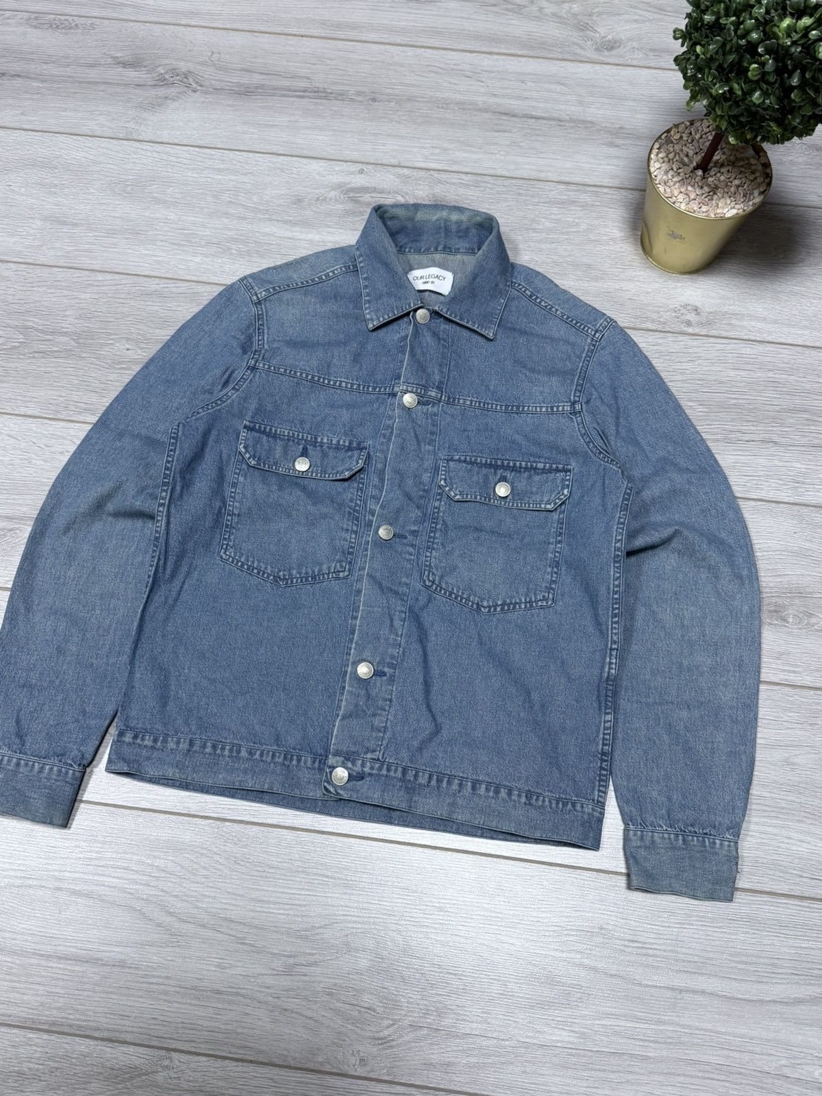 Our Legacy Our Legacy Denim Jacket buttons Size US S / EU 44-46 / 1 - 2 Thumbnail