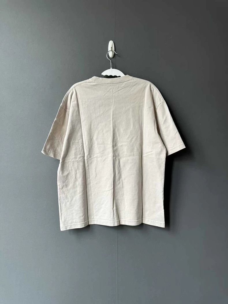 Balenciaga Balenciaga Beige Letter Short Sleeve Size US S / EU 44-46 / 1 - 2 Thumbnail