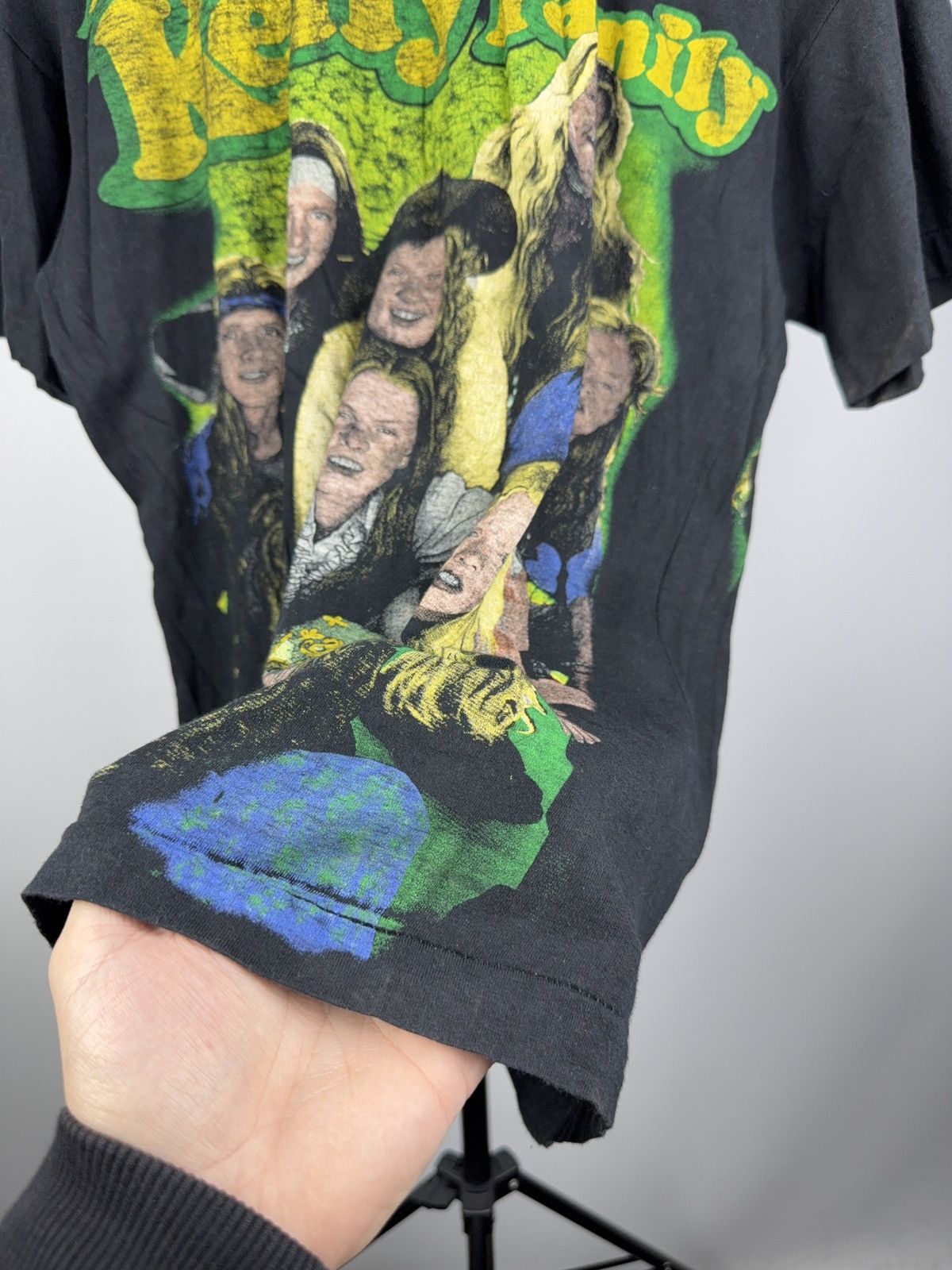 Band Tees Vintage 90s The Kelly Family Tour Double Sided Tee Shirt Size US S / EU 44-46 / 1 - 3 Thumbnail