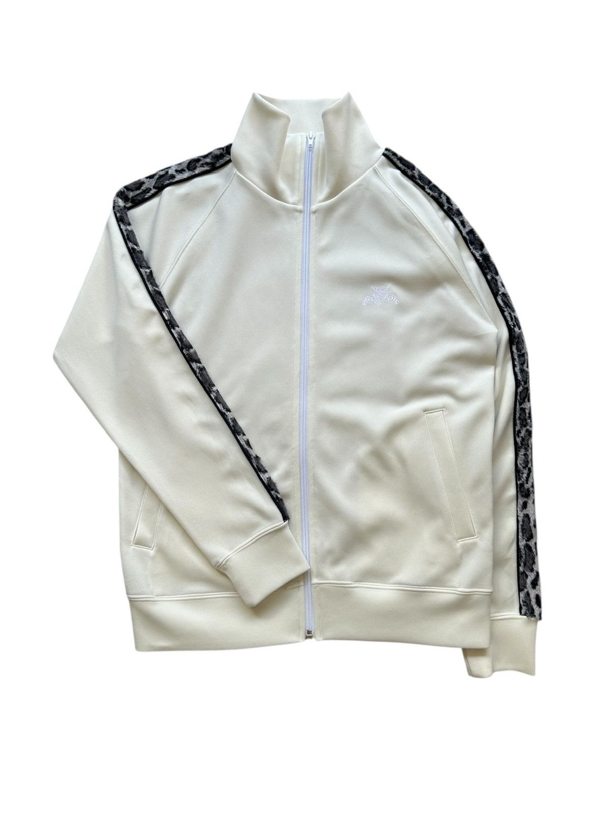 If Six Was Nine 00’s EDGE RUPERT leopard zipper track sweater Size US M / EU 48-50 / 2 - 4 Thumbnail