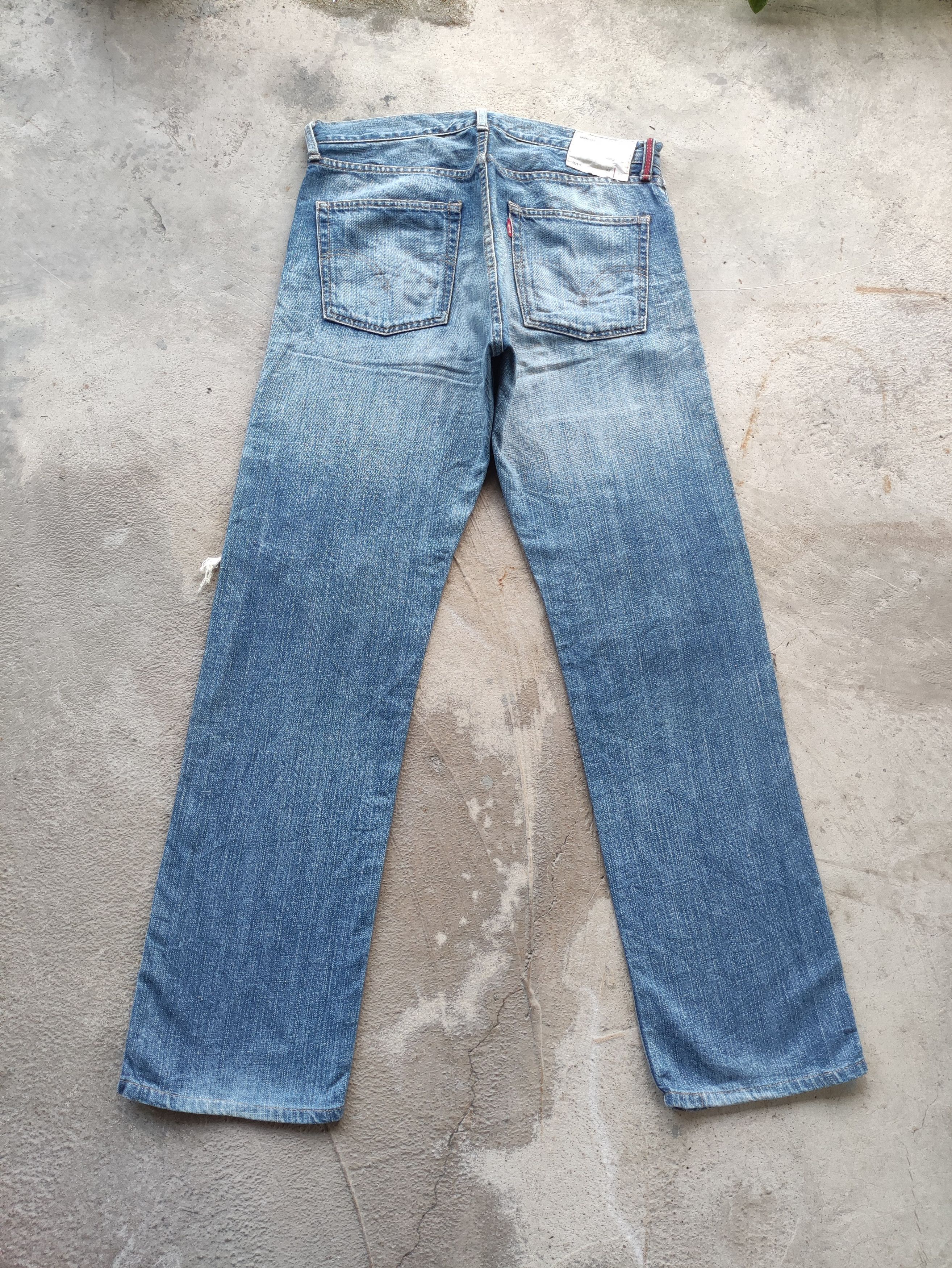 Levi's Vintage Levis 505 Japan Jean Distressed Faded Denim Size US 34 / EU 50 - 9 Thumbnail