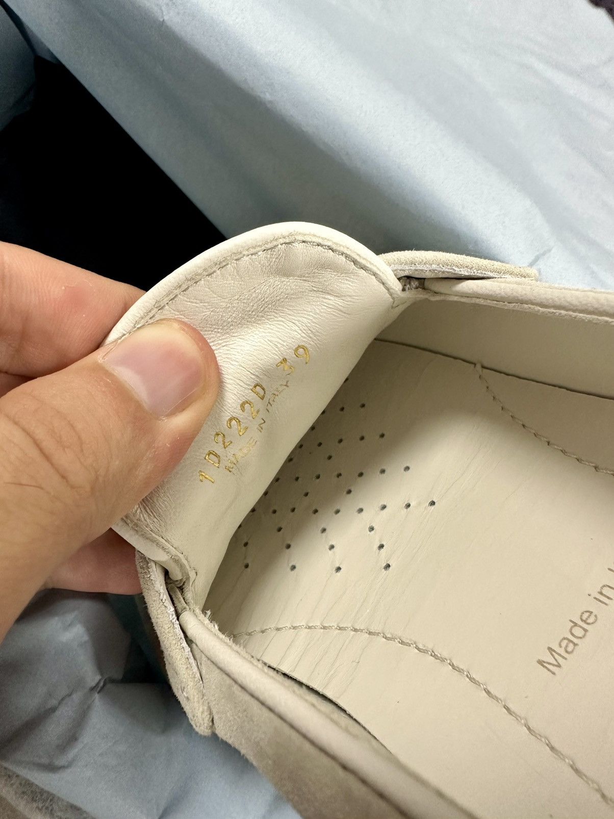 Prada Prada Triangle Logo Suede Loafers Beige - 39 Size US 9 / IT 39 - 8 Thumbnail