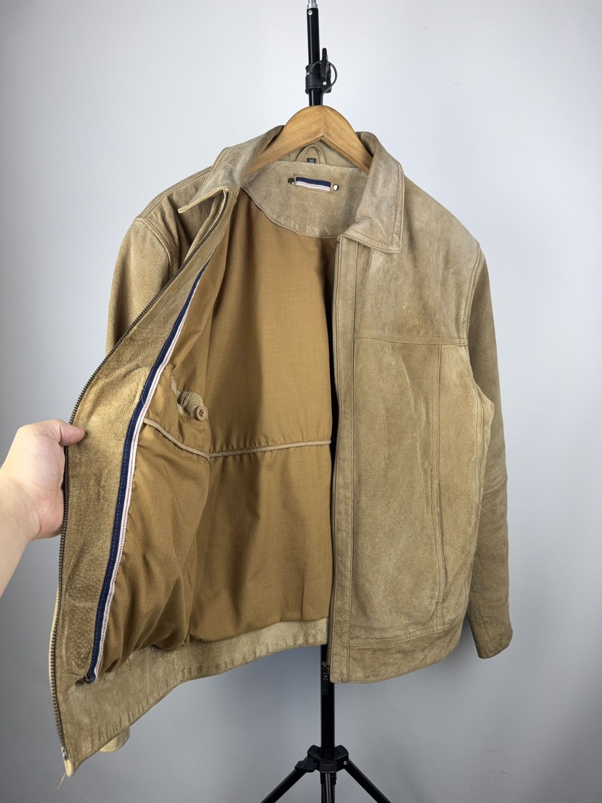 Vintage Vintage 90s Avant Garde Leather Biker MOTO Y2K Jacket Size US M / EU 48-50 / 2 - 8 Thumbnail