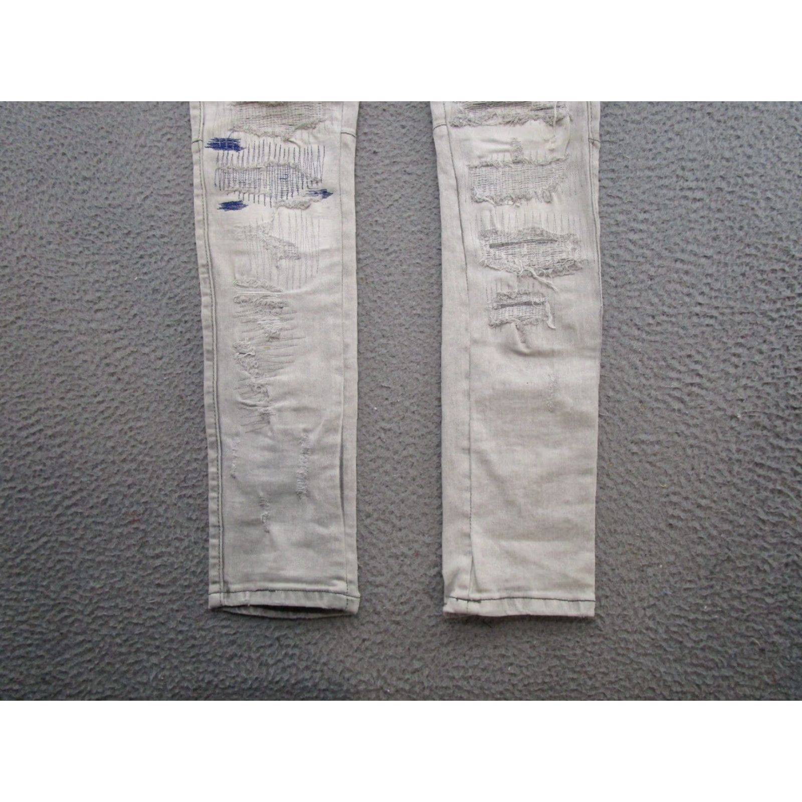 Vintage Focus Jeans Distressed Skinny Stretch Denim Jeans Mens Size 30x32 Used Look Size US 30 / EU 46 - 2 Thumbnail