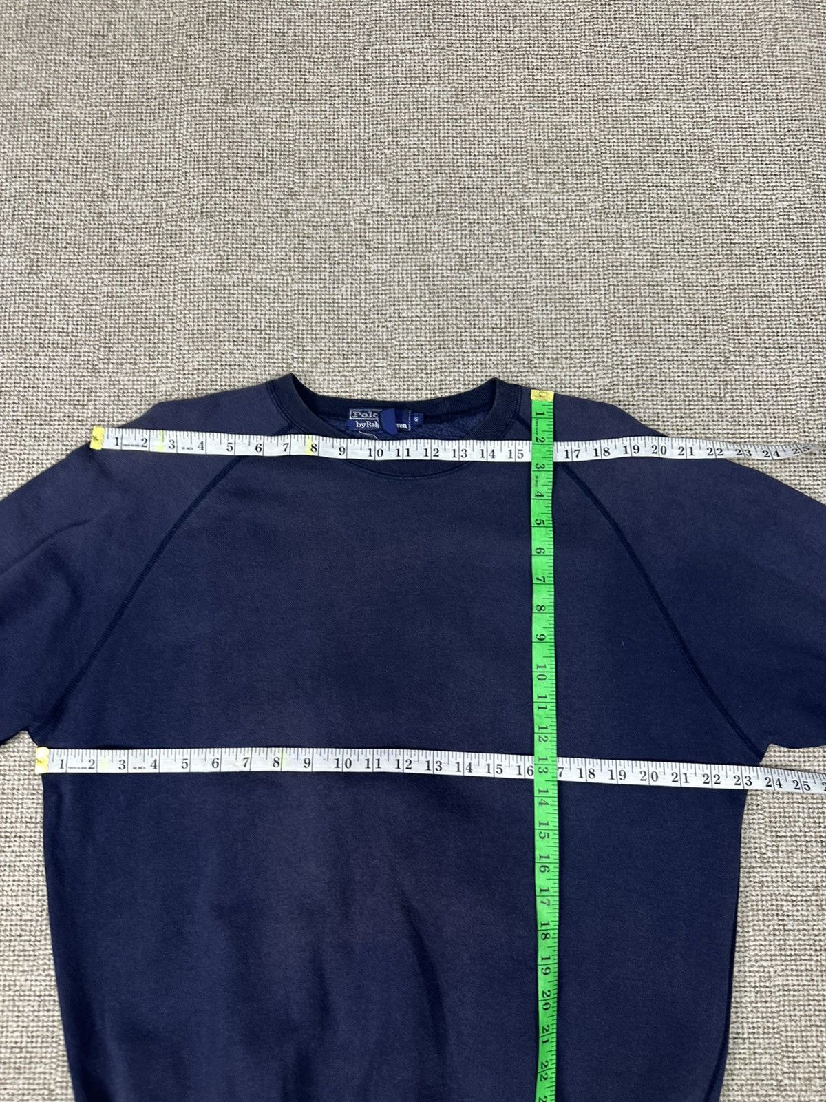 Polo Ralph Lauren Vintage Polo Ralph Lauren Small Pony Faded Crewneck Z383 Size US S / EU 44-46 / 1 - 5 Thumbnail
