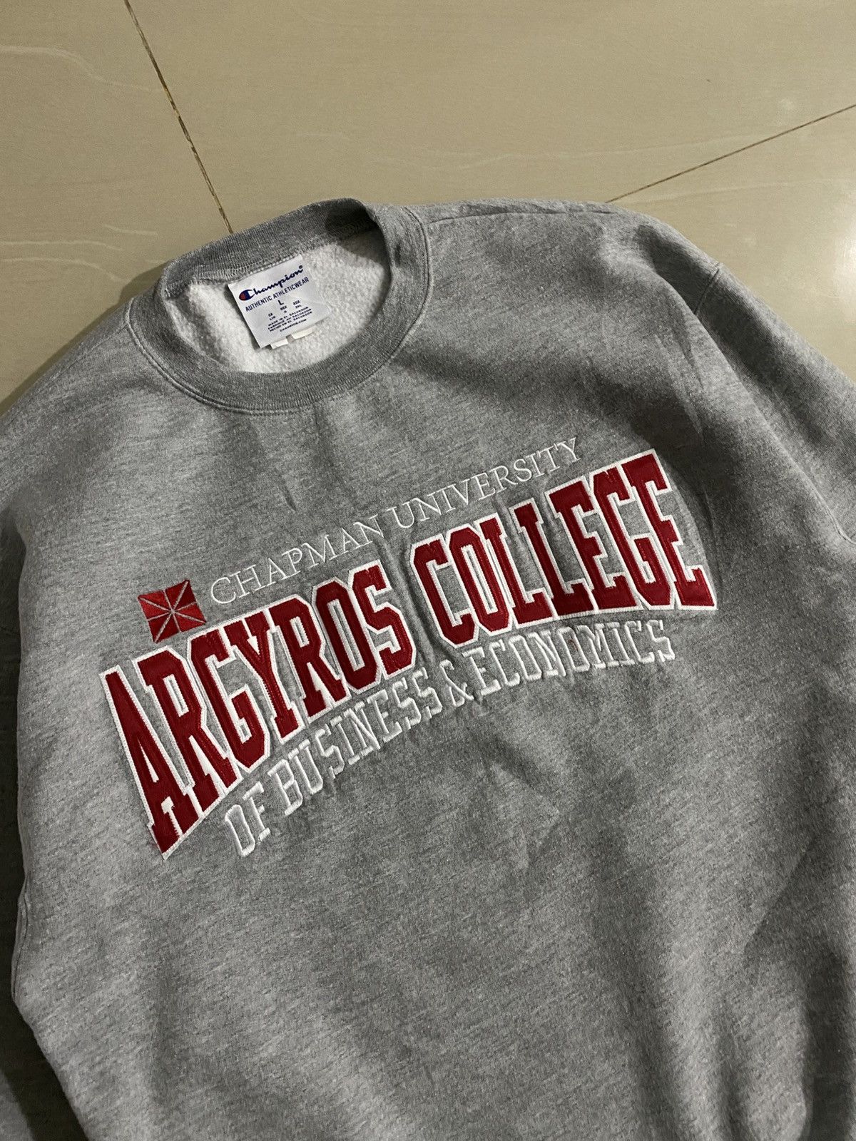 Champion Chapman University Argyros College Champion Sweatshirt Size US L / EU 52-54 / 3 - 2 Thumbnail
