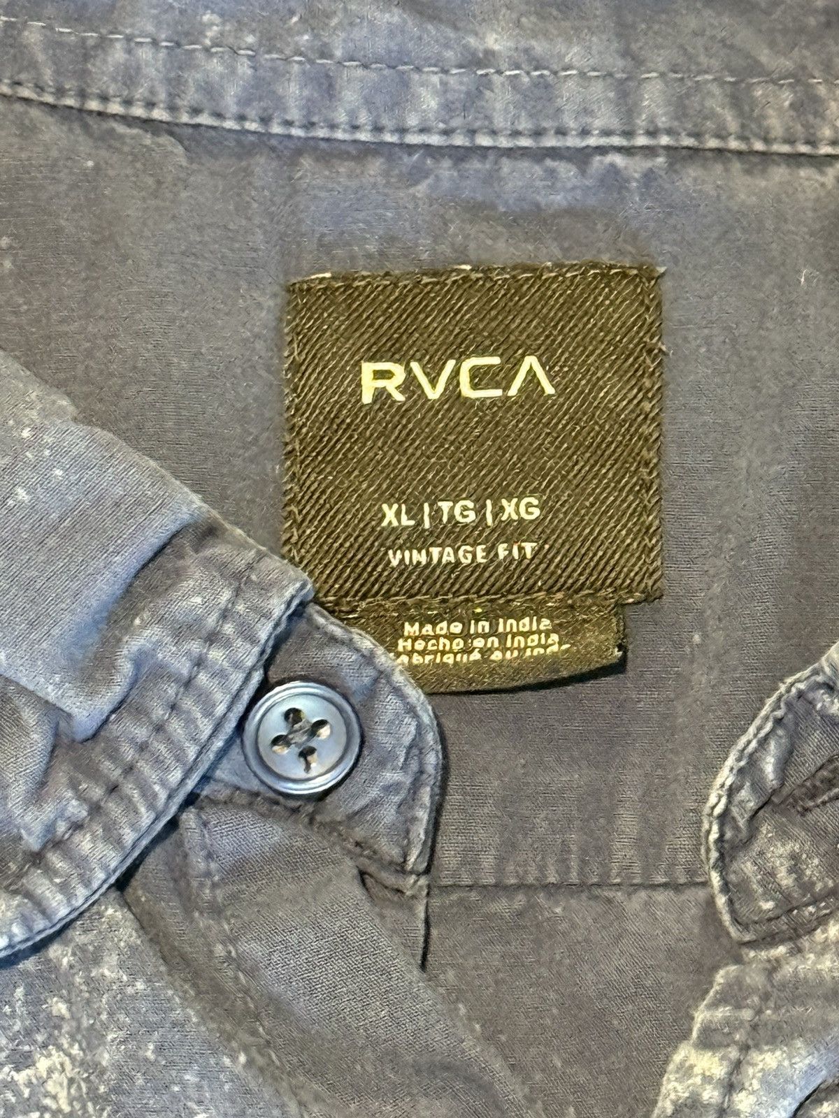 RVCA Vintage RVCA Button Up Shirt Size US L / EU 52-54 / 3 - 3 Thumbnail