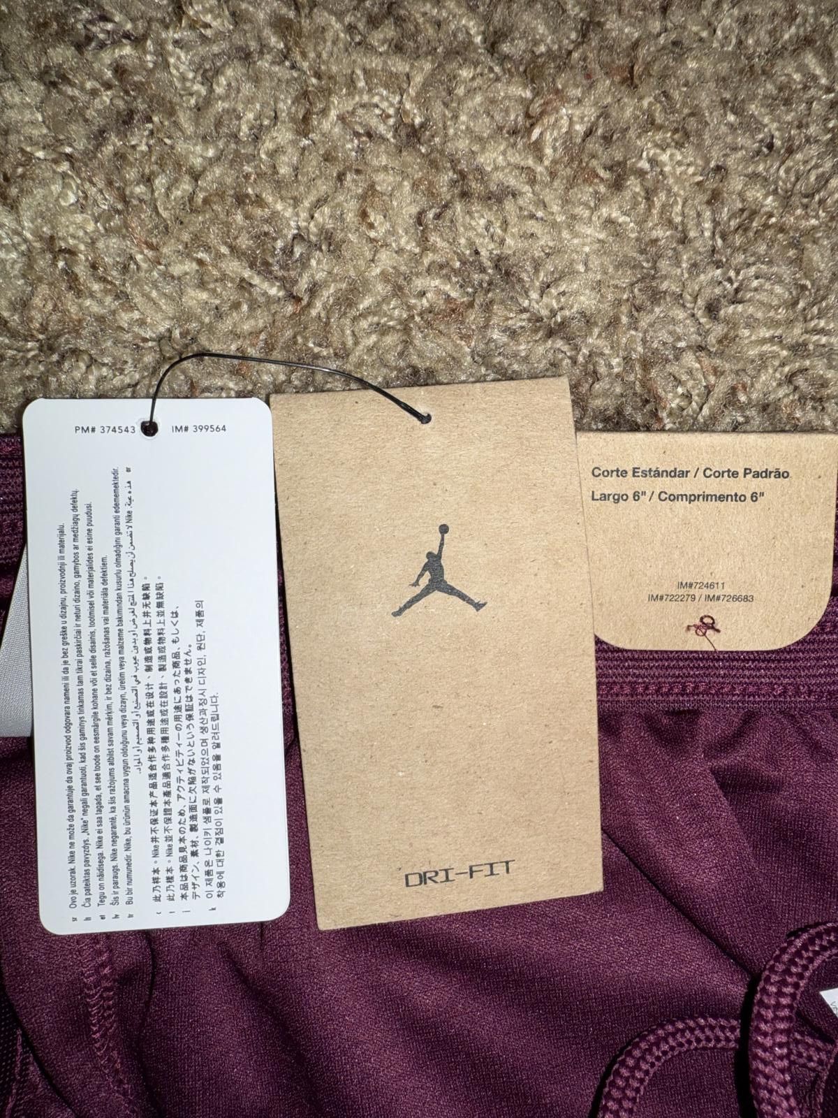 Nike Jordan Women’s Heritage Sports Diamond Shorts Sample Size 26" / US 2 / IT 38 - 9 Thumbnail