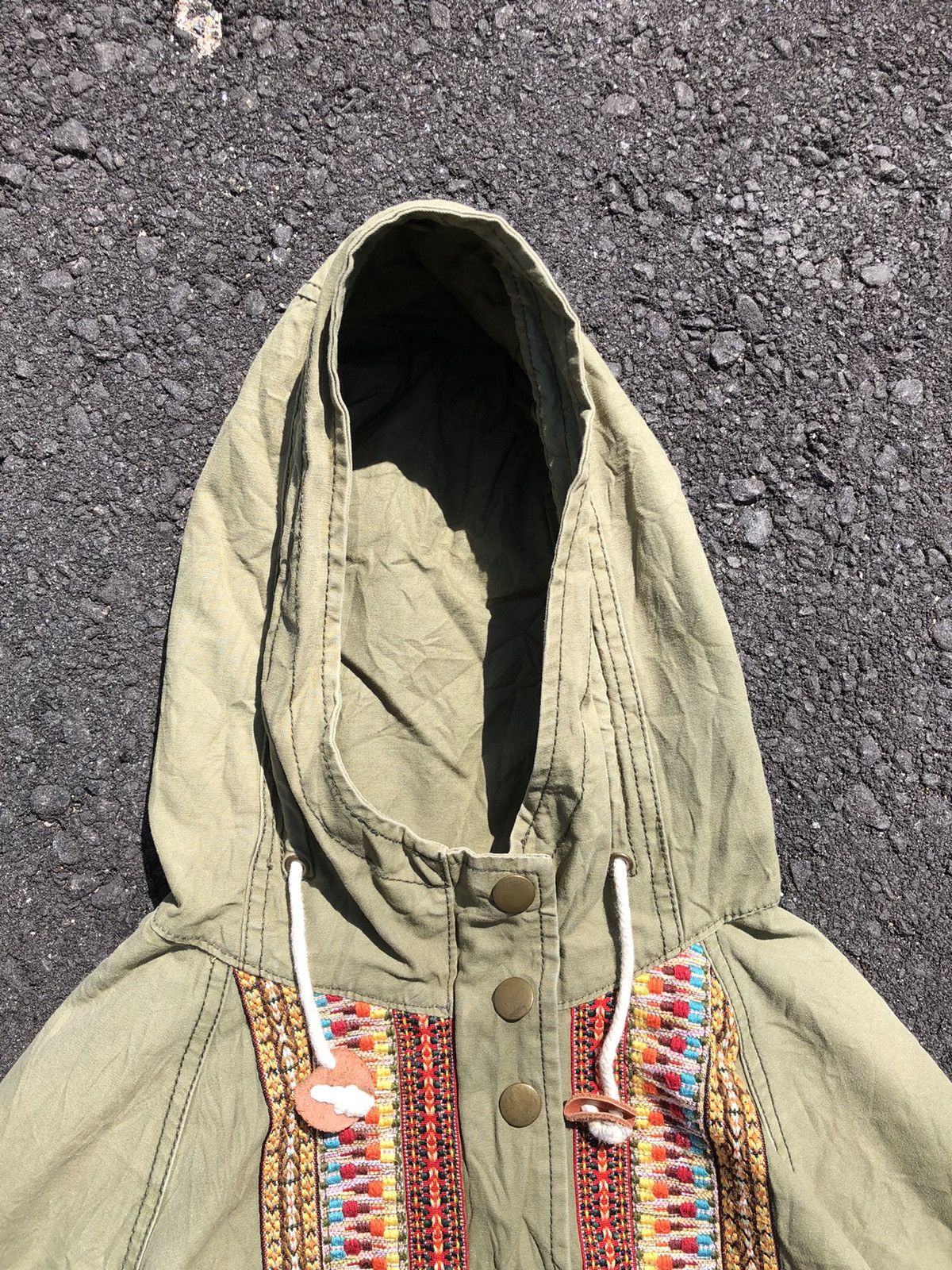 Japanese Brand Vintage 90s Titicaca Navajo Parka Hoodies Size L / US 10 / IT 46 - 10 Thumbnail