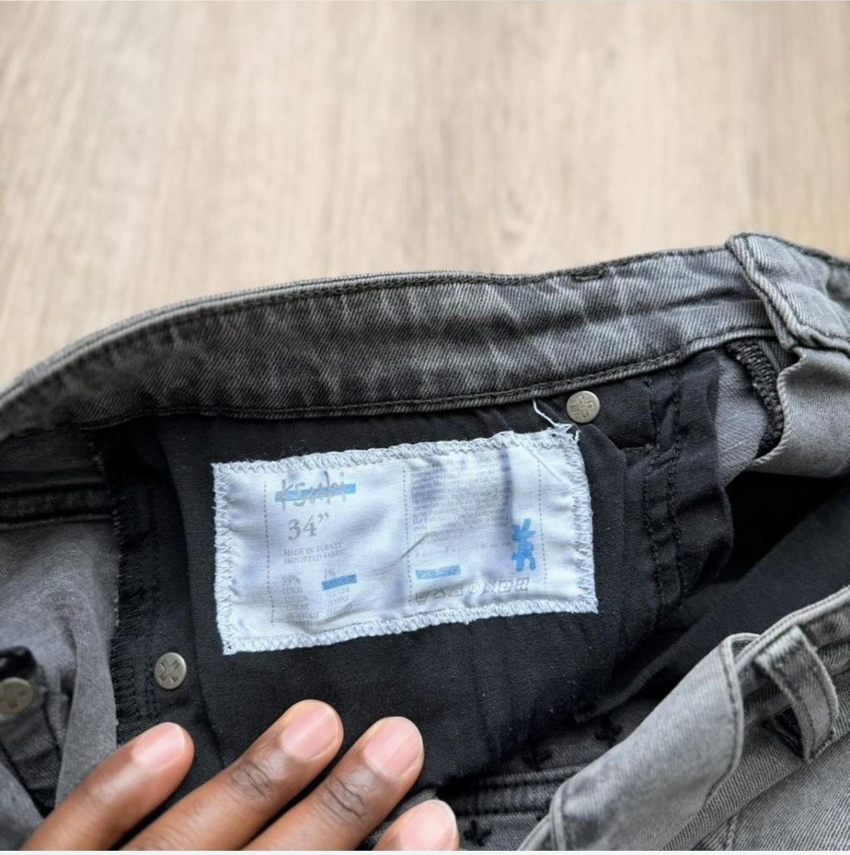Ksubi Ksubi Grey Denim Size US 34 / EU 50 - 6 Thumbnail