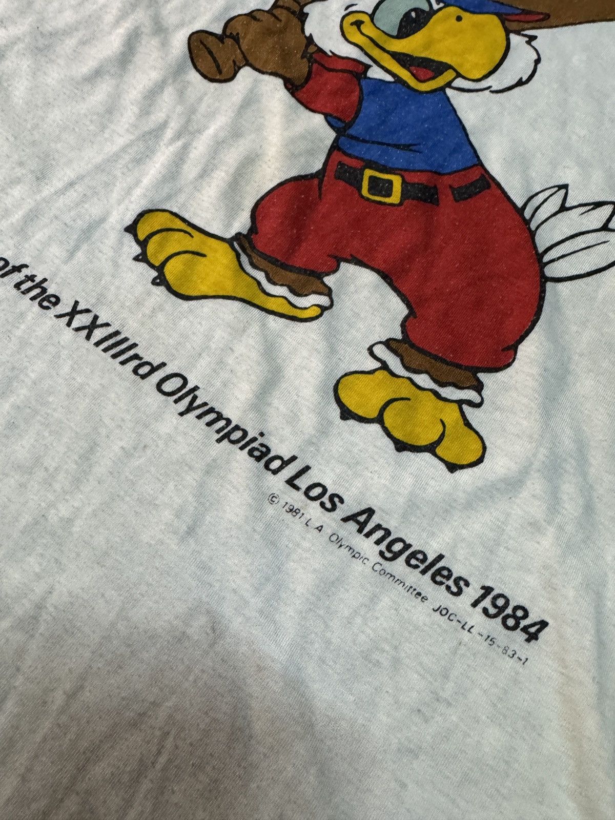 Vintage VINTAGE 81 OLYMPIC USA PROMO TSHIRT Size US S / EU 44-46 / 1 - 2 Thumbnail