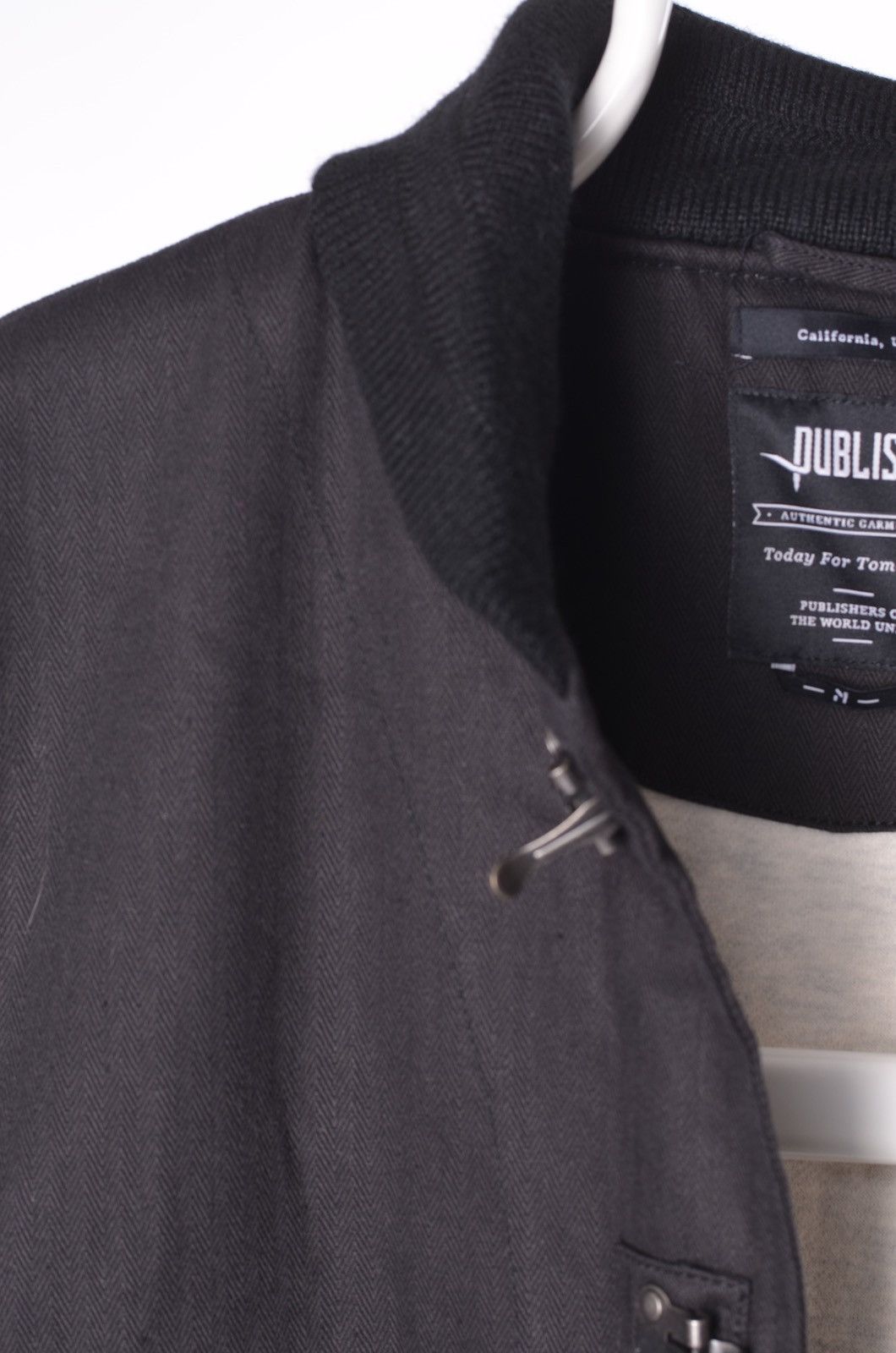 Publish Publish Brand Design black Canvas Bomber Jacket Japan Style Size US L / EU 52-54 / 3 - 4 Thumbnail