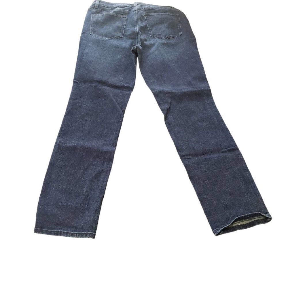 Designer CT1476 Talbots Flawless High Waist Straight Leg Blue Jean 10 Size 32" / US 10 / IT 46 - 3 Thumbnail