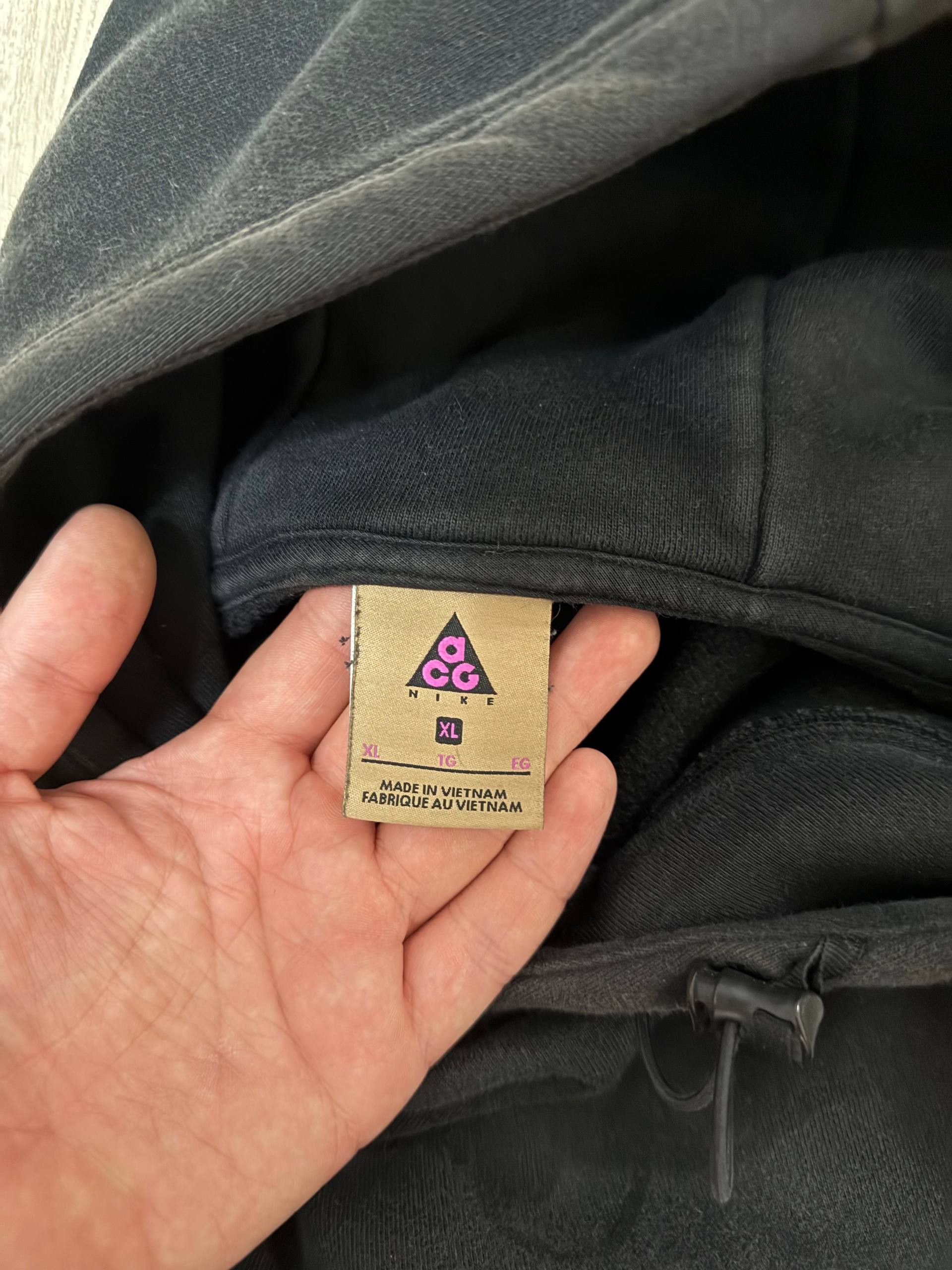 Nike ACG Nike ACG Pullover Fleece Hoodie - Black Size US XL / EU 56 / 4 - 4 Thumbnail