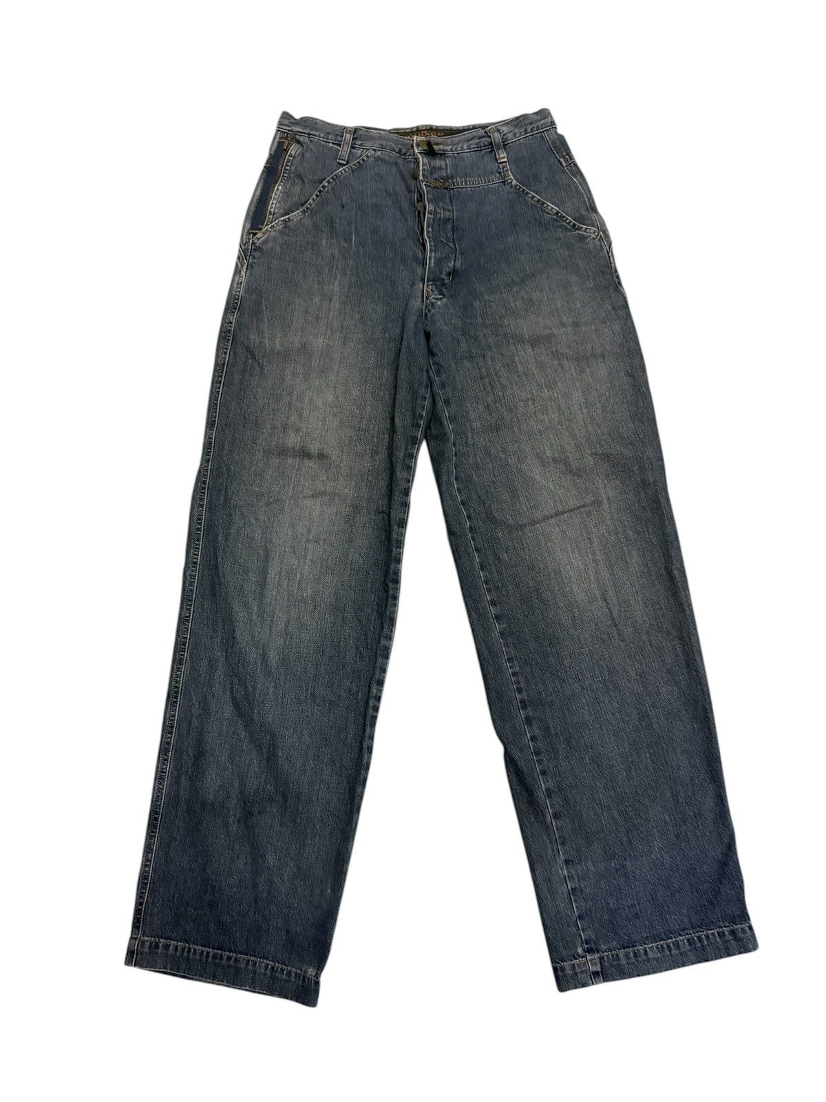 Marithe + Francois Girbaud Vintage Marithe Francois Girbaud Baggy Denim Jeans Size US 32 / EU 48 - 2 Thumbnail