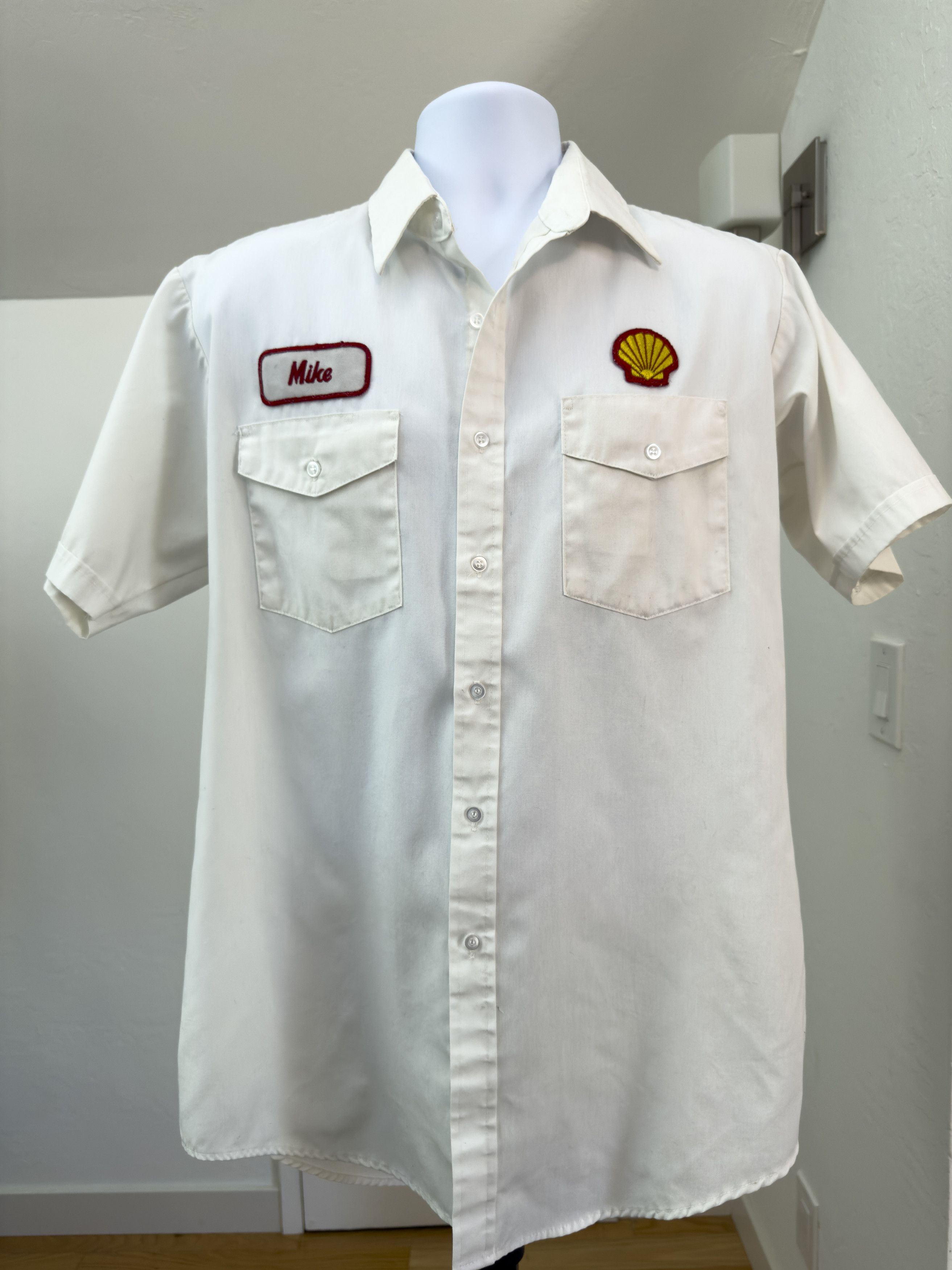 Other Vintage Shell Gas Station Work Shirt Patch Size Large Size US L / EU 52-54 / 3 - 2 Thumbnail