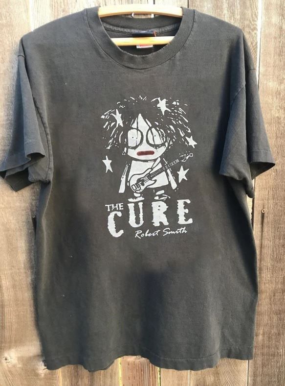 Other Vtg the cure band unisex charcoal short sleeve t-shirt Size US L / EU 52-54 / 3 - 1 Preview