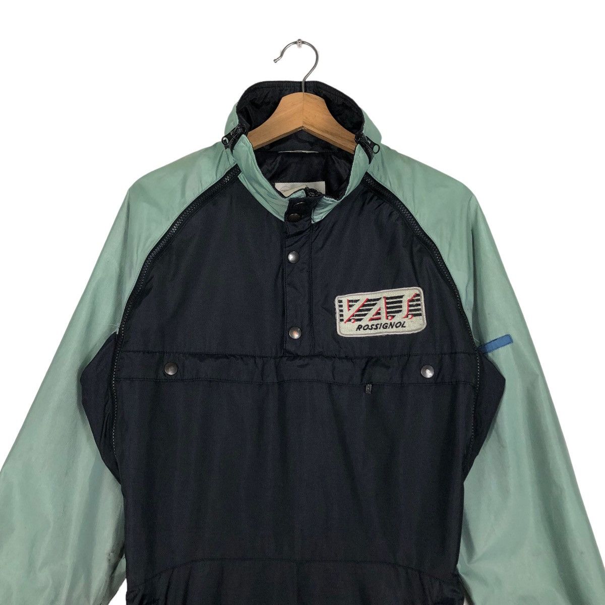 Japanese Brand 🔥90’s Jumpsuit Racing Wear Motorcycle Rossignol Big Logo Size US 30 / EU 46 - 3 Thumbnail