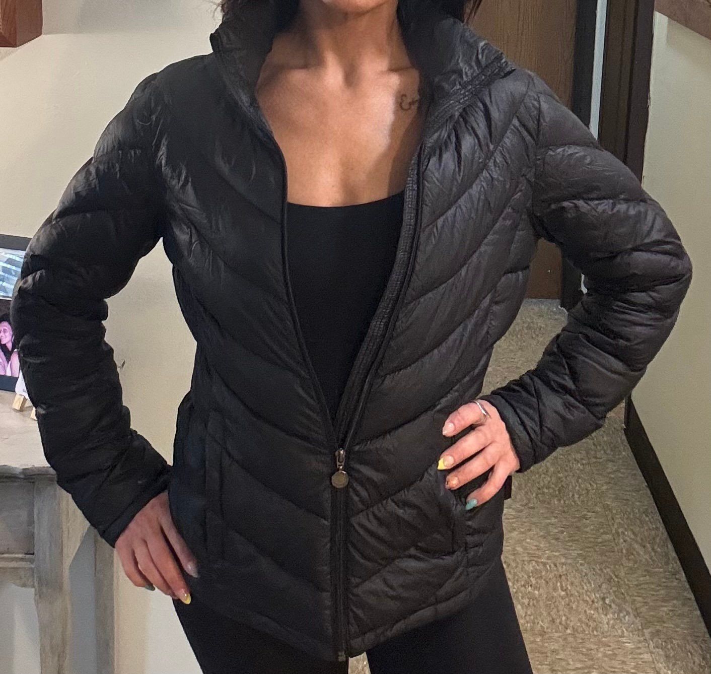 Calvin Klein Calvin Klein packable down Gray Puffer Jacket Size S / US 4 / IT 40 - 2 Thumbnail