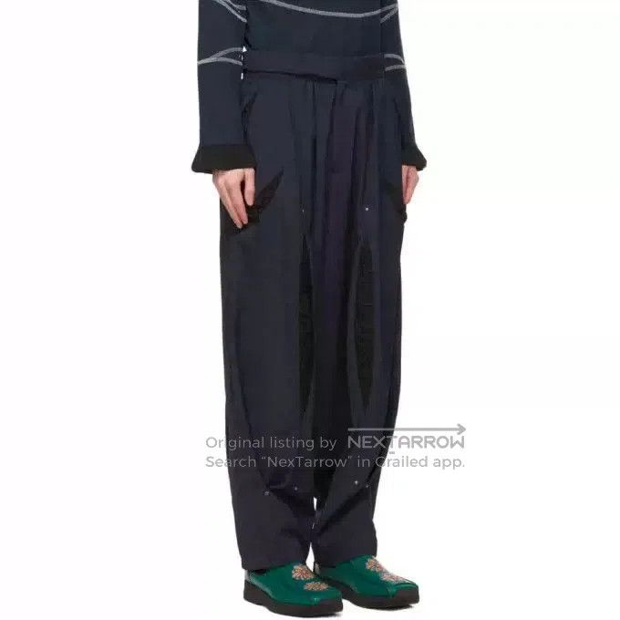 Kiko Kostadinov Kiko Kostadinov 00102021 Anthonis Trousers 21SS Sirokko ple Size US 32 / EU 48 - 9 Thumbnail