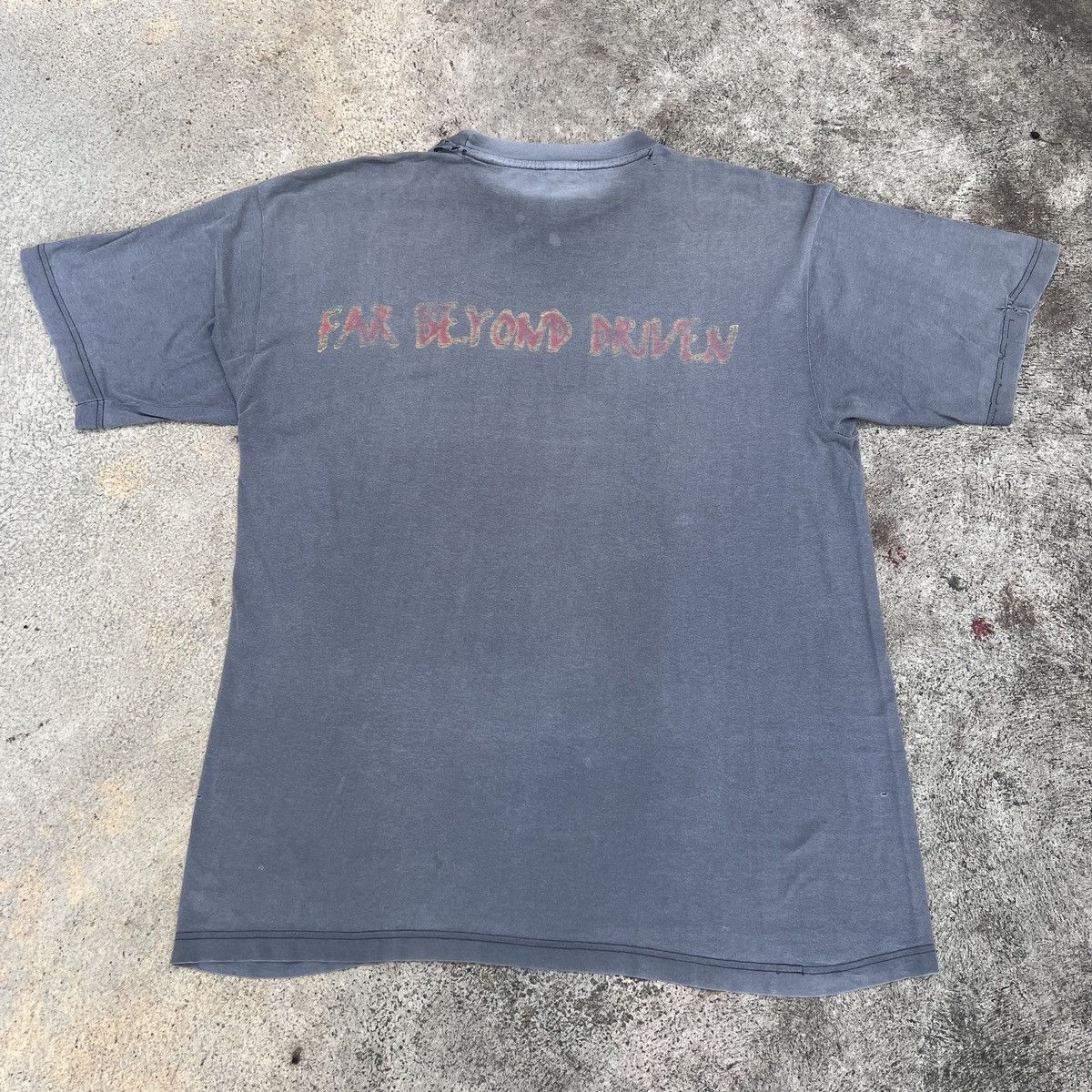 Band Tees Vintage 90s Pantera Far Beyond Driven metal Faded Thrashed Size US XL / EU 56 / 4 - 16 Thumbnail