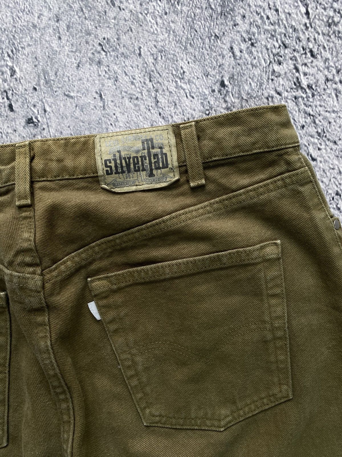 Levi's × Vintage Vintage Levi’s Silver tab Streetwear Pants denim baggy Size US 38 / EU 54 - 6 Thumbnail