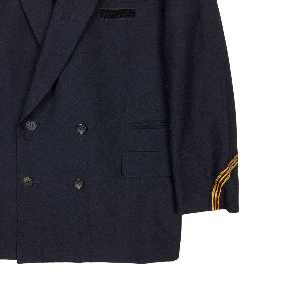 Yohji Yamamoto 🔥VINTAGE YOHJI YAMAMOTO JAPAN RAILWAY WORK JACKET Size US M / EU 48-50 / 2 - 7 Thumbnail