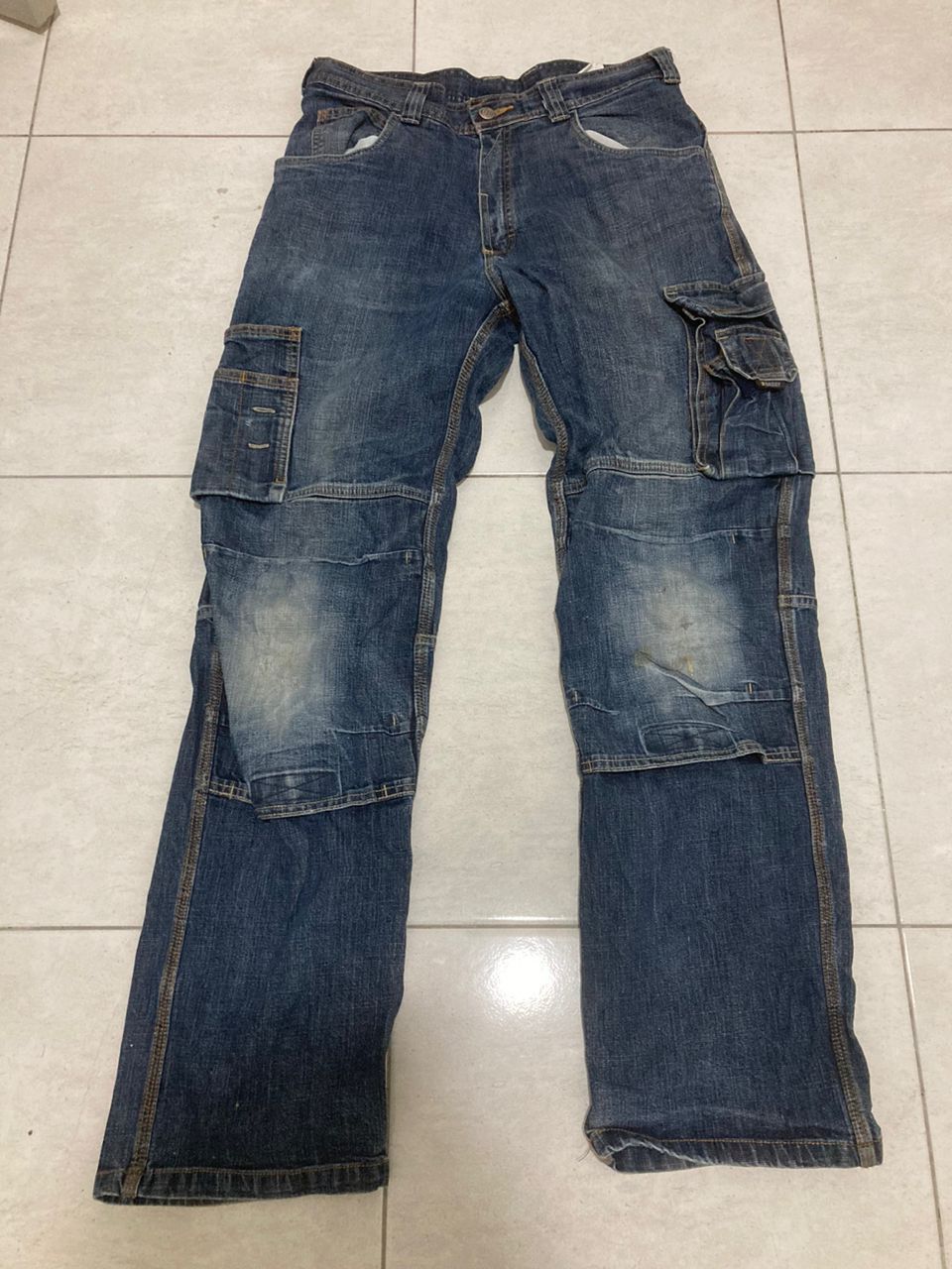 Hysteric Glamour Vintage Japanese Brand Dassy Cargo Jeans Size US 33 - 1 Thumbnail