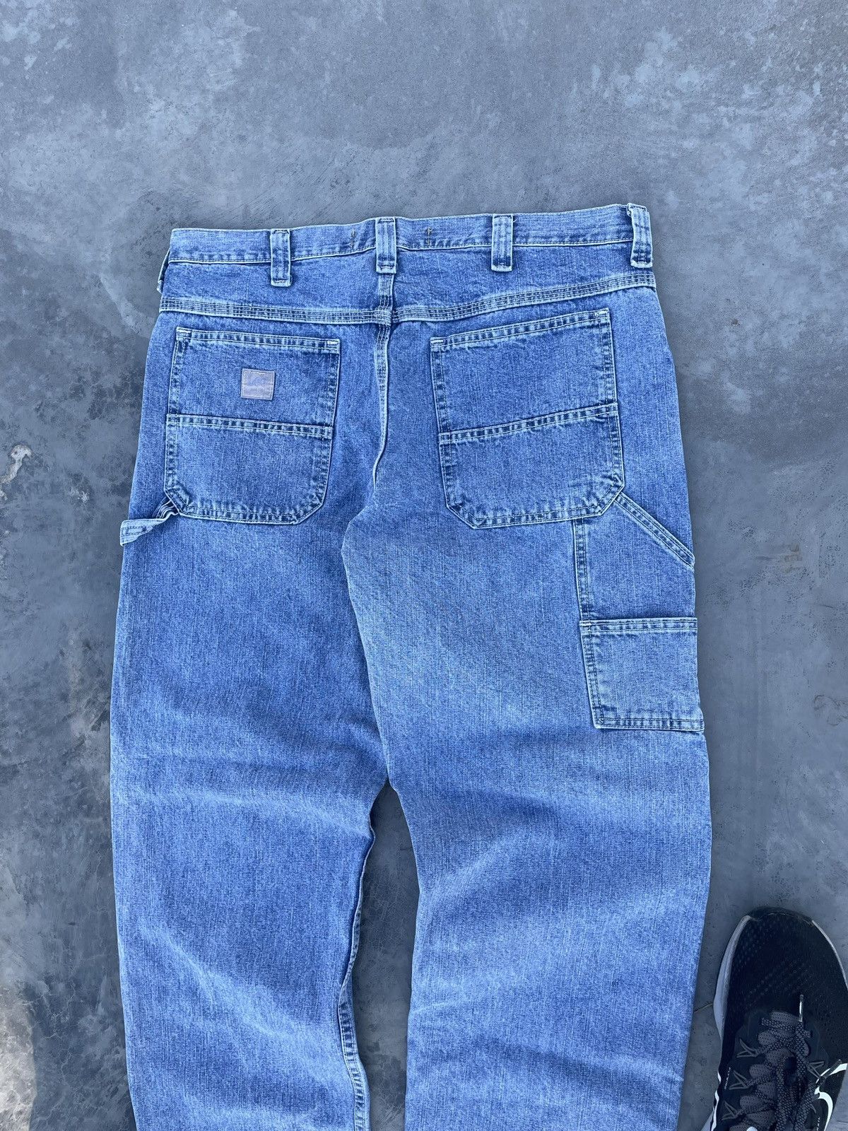 Lee Vintage Carhartt Style Lee Carpenter Jeans Skater Workwear Size US 34 / EU 50 - 8 Thumbnail