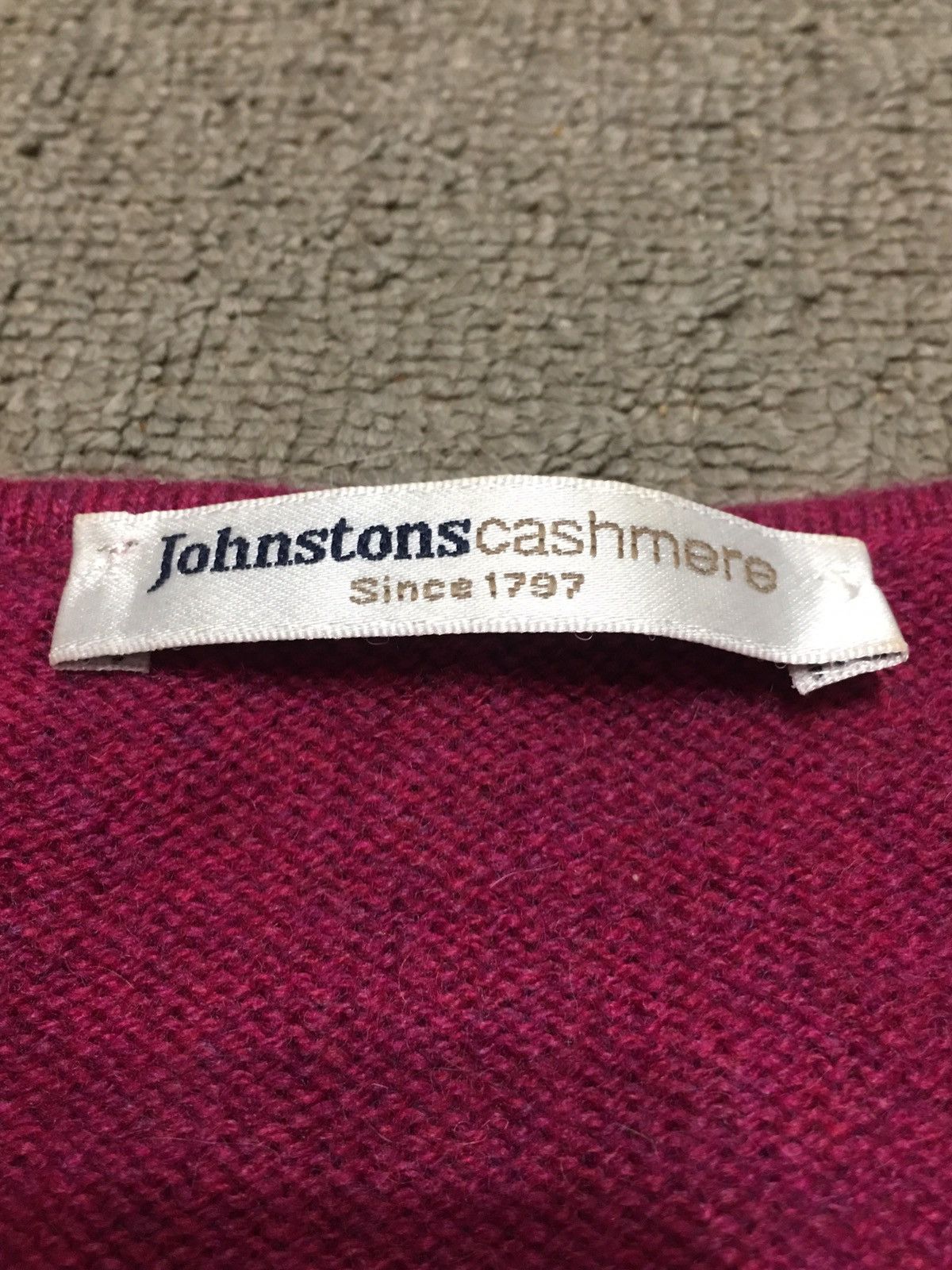 Johnstons Of Elgin Johnstons of Elgin Cashmere Sweater Jumper Size 34” 87cm Size S / US 4 / IT 40 - 7 Thumbnail