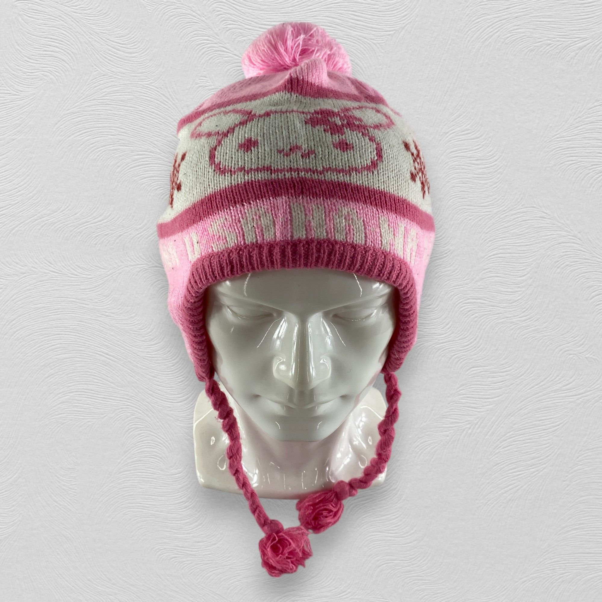 Japanese Brand Cartoon Design Snow Cap Hat Beanie -BN632 Size ONE SIZE - 1 Thumbnail