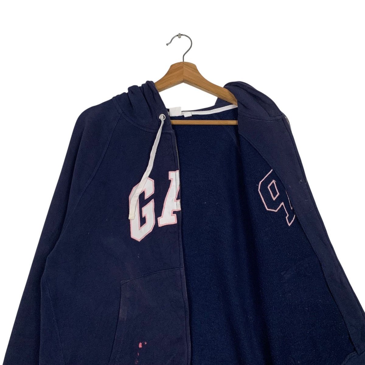 Gap Gap Big Logo Zipper Hoodie Size US L / EU 52-54 / 3 - 11 Thumbnail