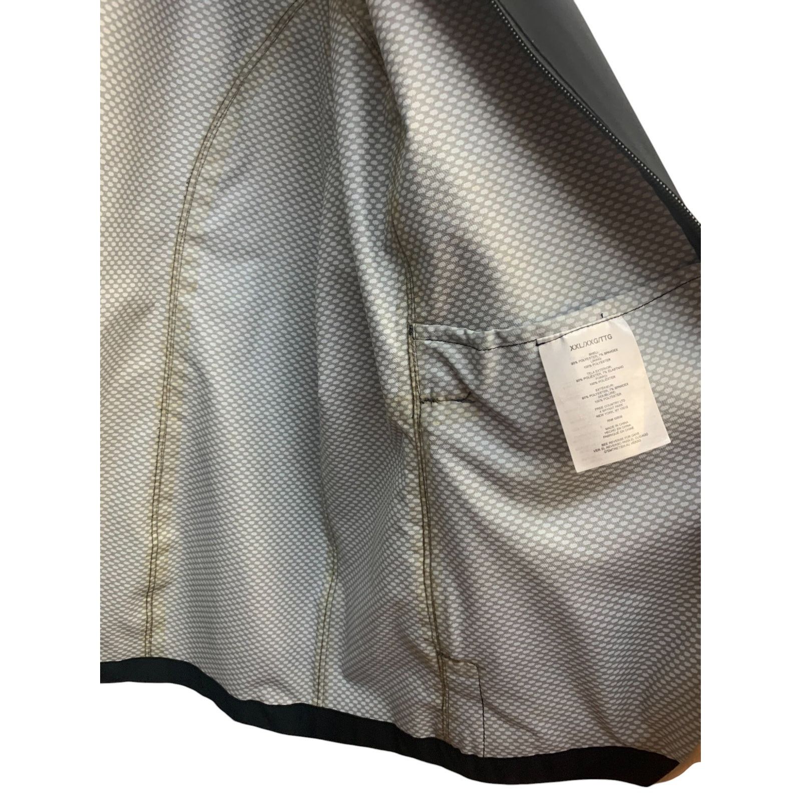 Free Country Free County Light Rain Jacket with hood Black SZ XXL Size US XXL / EU 58 / 5 - 9 Thumbnail
