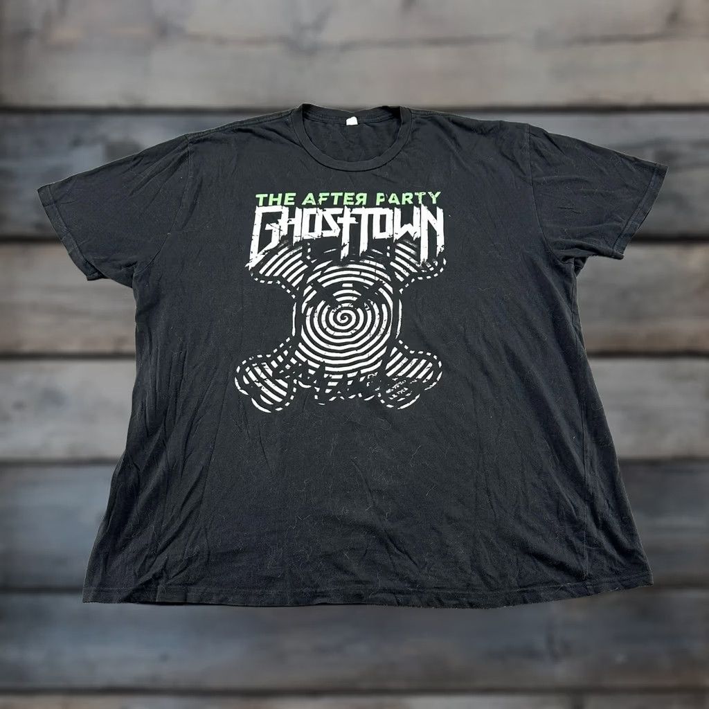Vintage VINTAGE Ghost Town Shirt Mens 2XL Black Graphic The After Party Skull Goth Y2K Shirt Mens Black Ghost Town 2XL Size US XXL / EU 58 / 5 - 1 Thumbnail