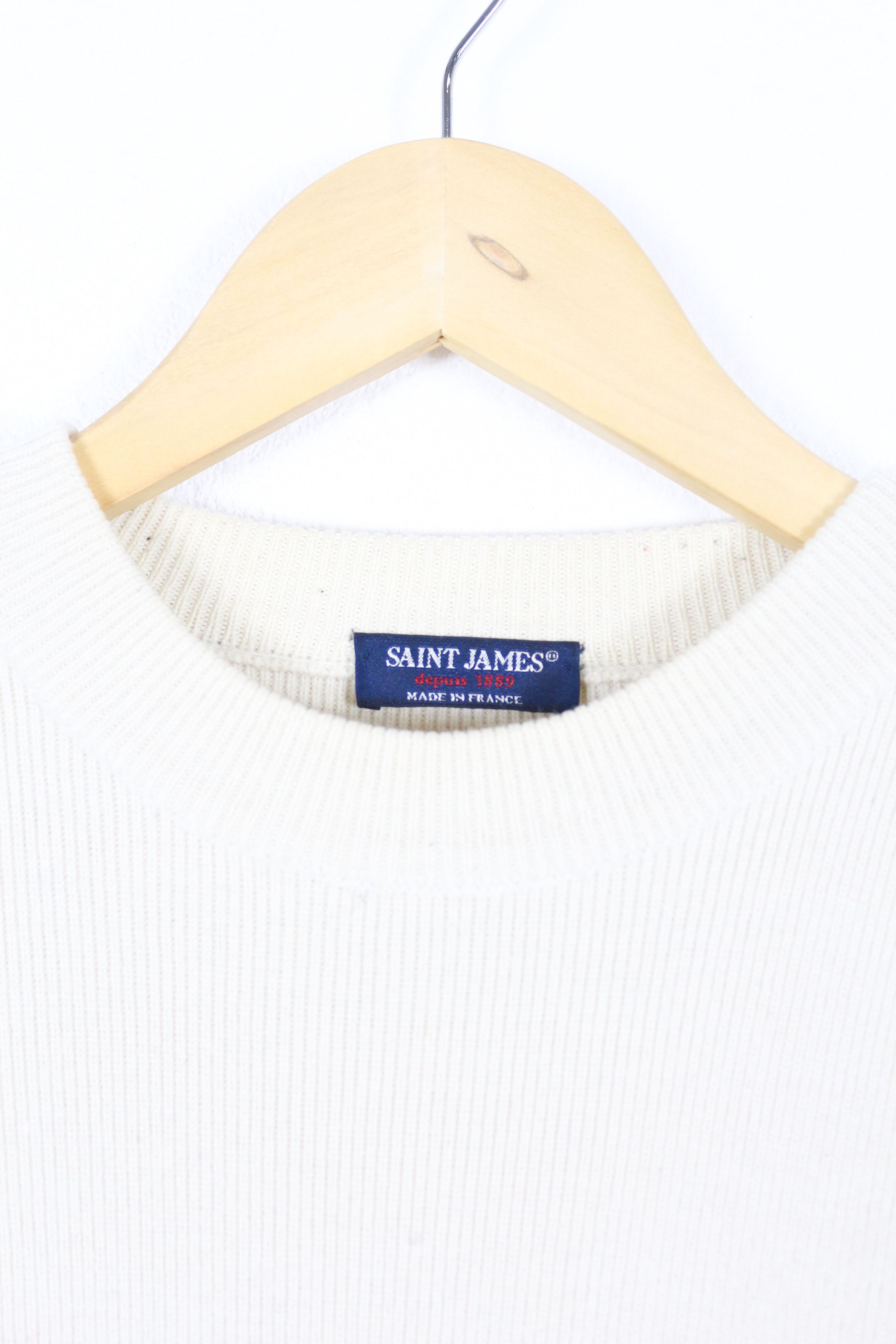 Saint James Saint James l’atelier Breton Striped Sailor Sweater 90s Size US L / EU 52-54 / 3 - 4 Thumbnail