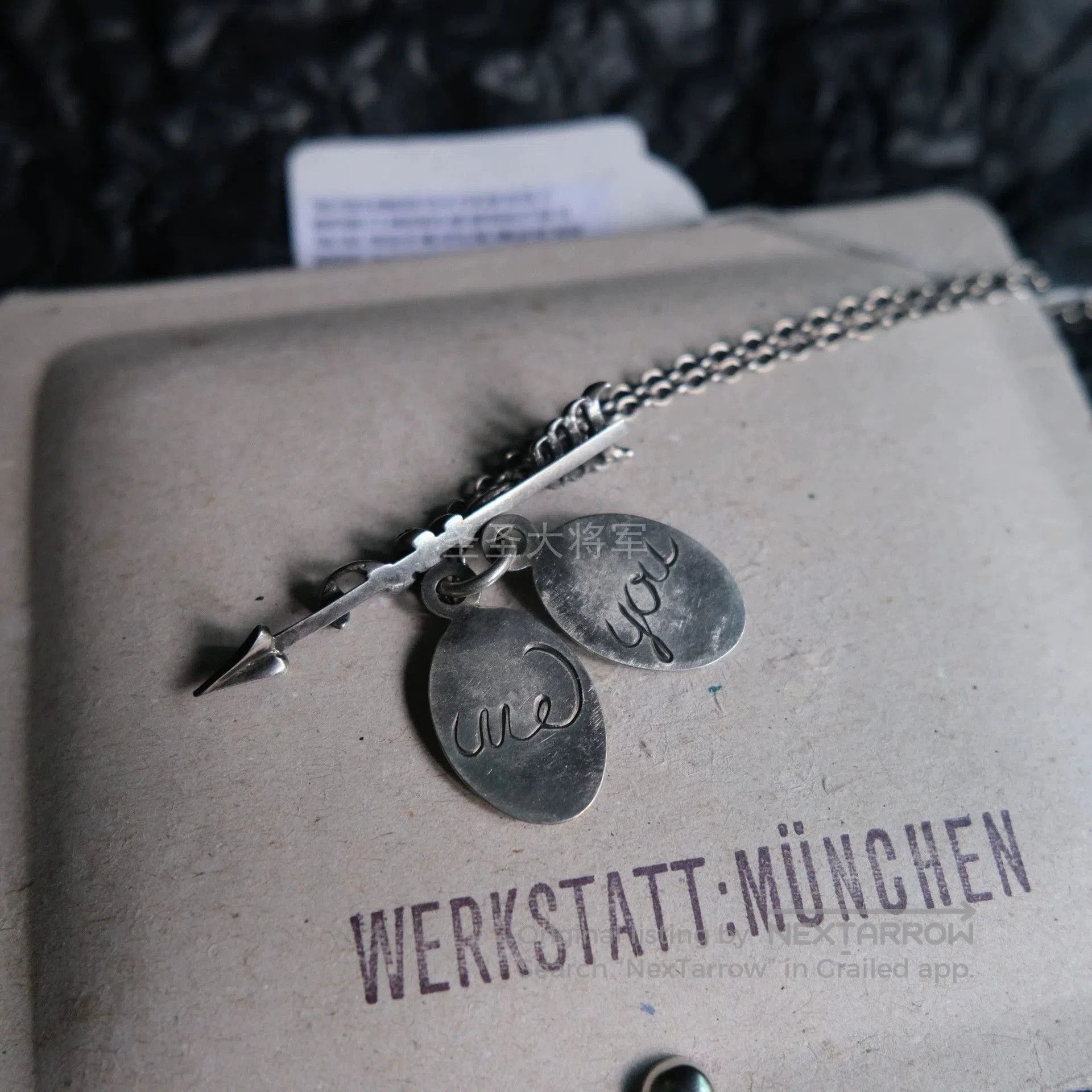 Werkstatt Munchen Silver Arrow Pendant Necklace. Size ONE SIZE - 4 Thumbnail